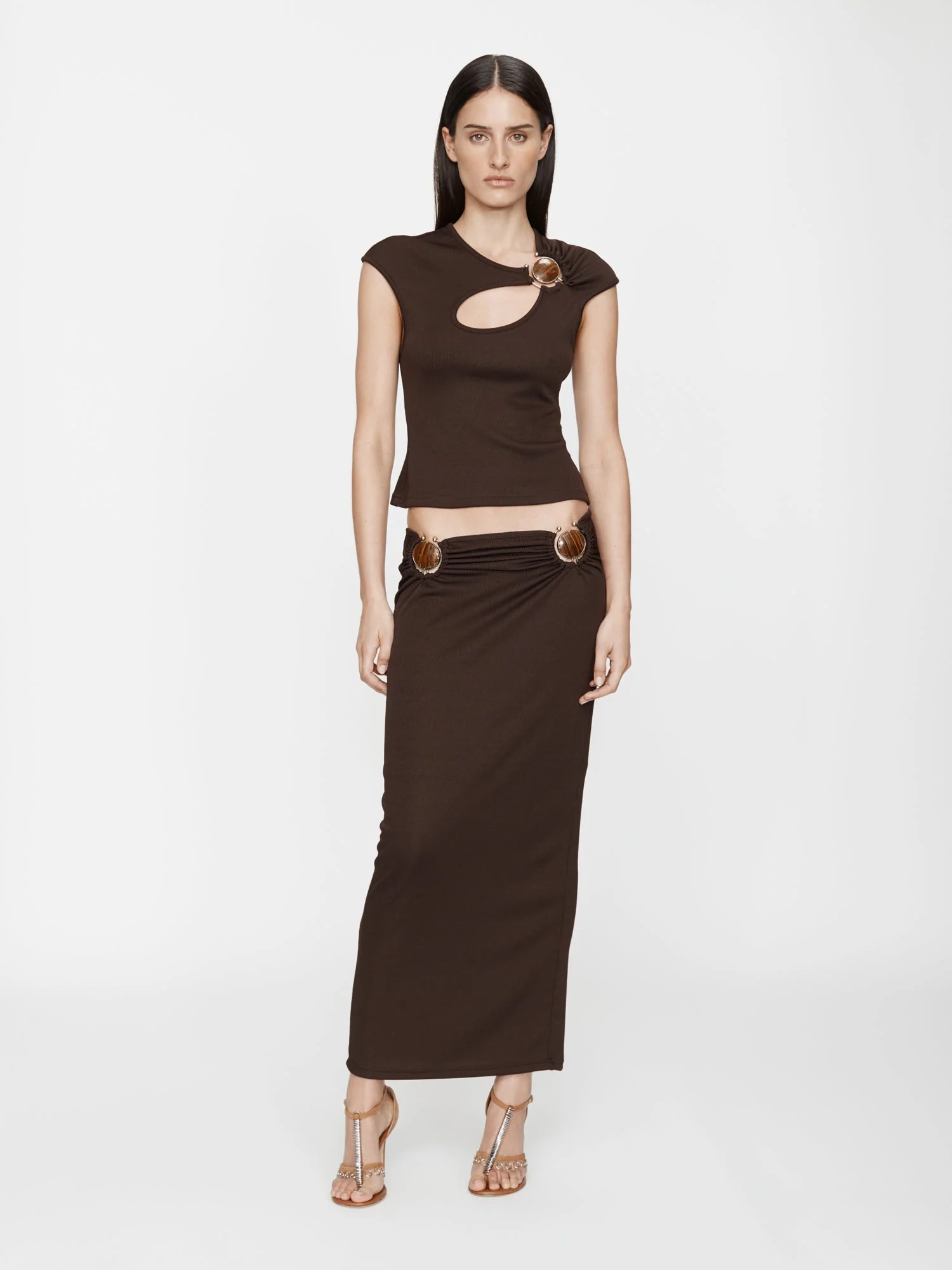 Christopher Esber - Mineral Stone Hollow Tee - Image 2