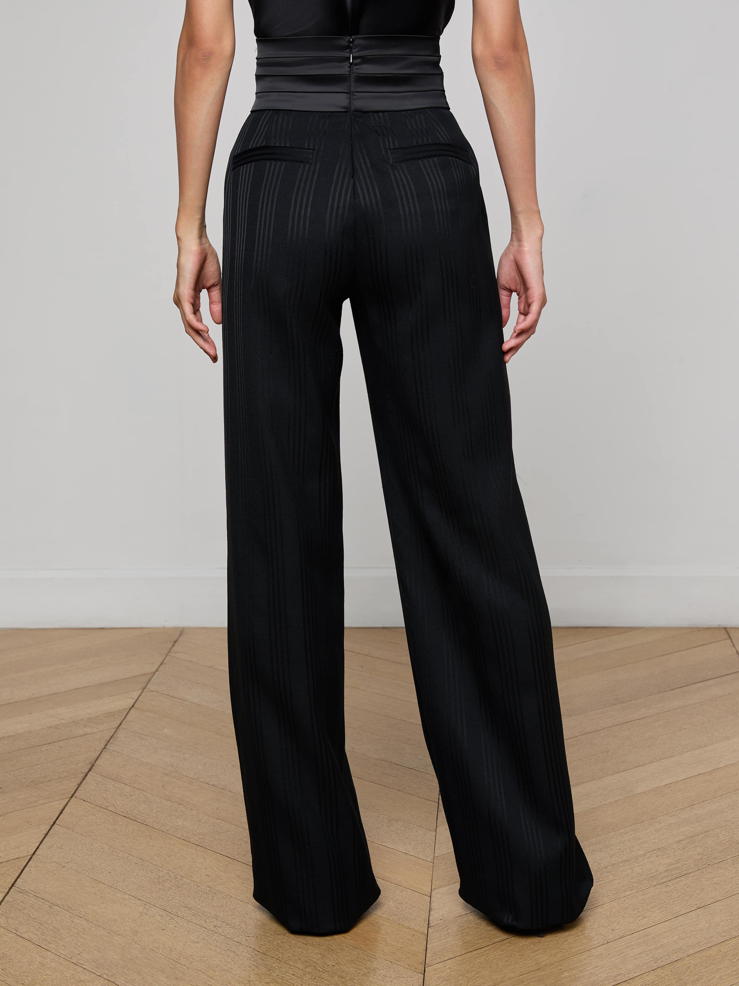 L'AGENCE - Minerva Cummerbund Trouser - Image 4