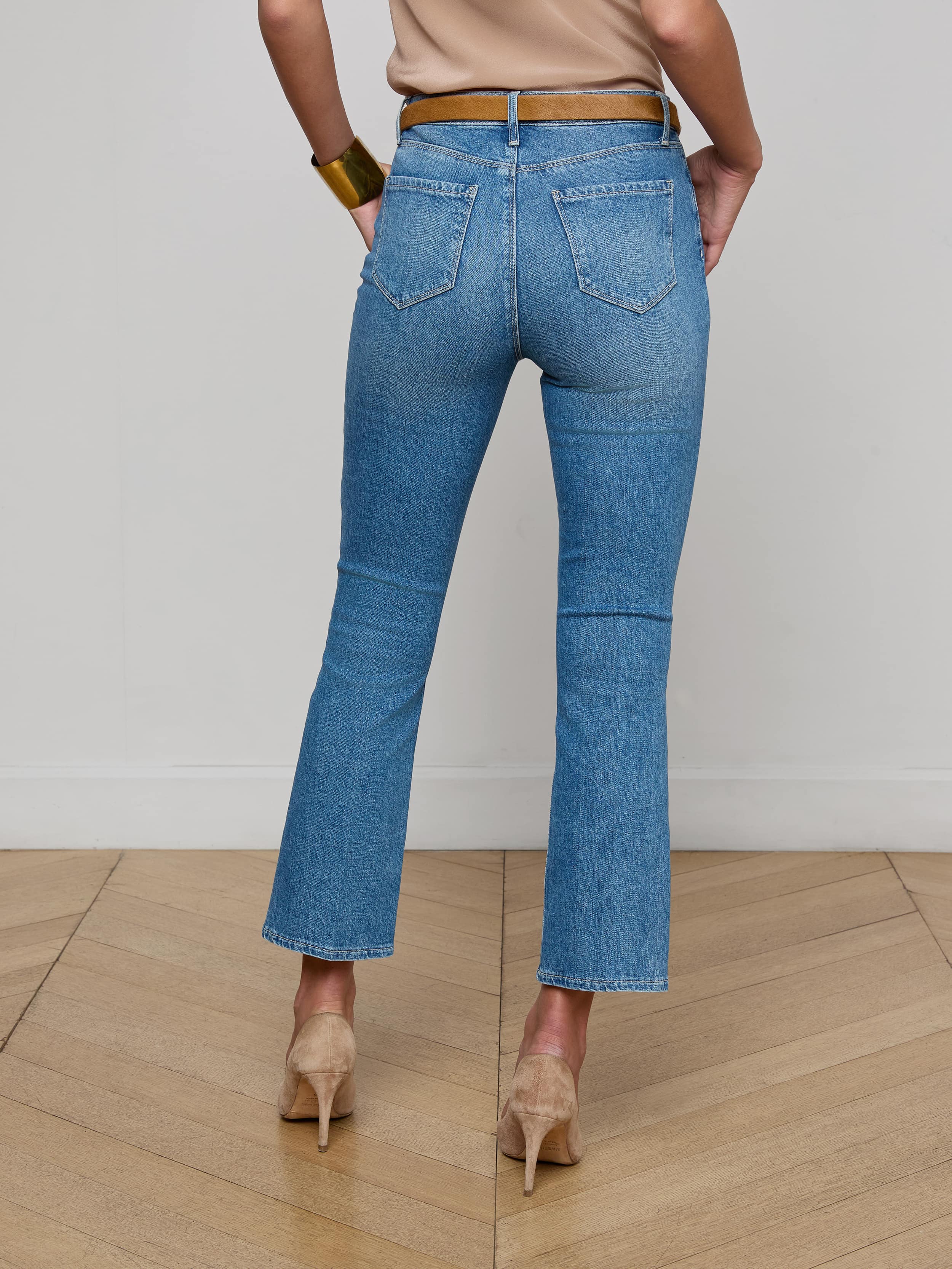 L'AGENCE - Mira Cropped Bootcut Jean - Image 4