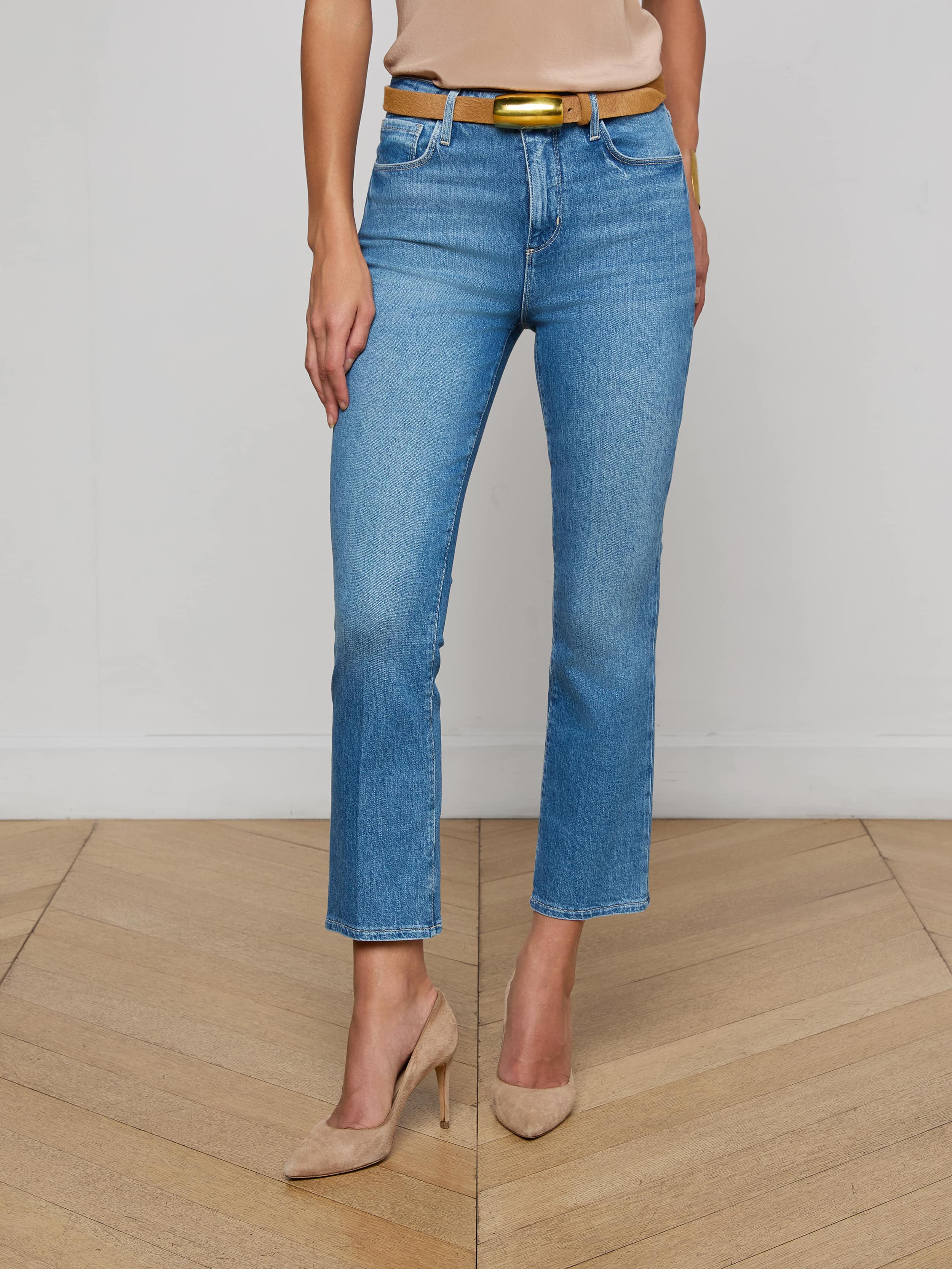 L'AGENCE - Mira Cropped Bootcut Jean - Image 8