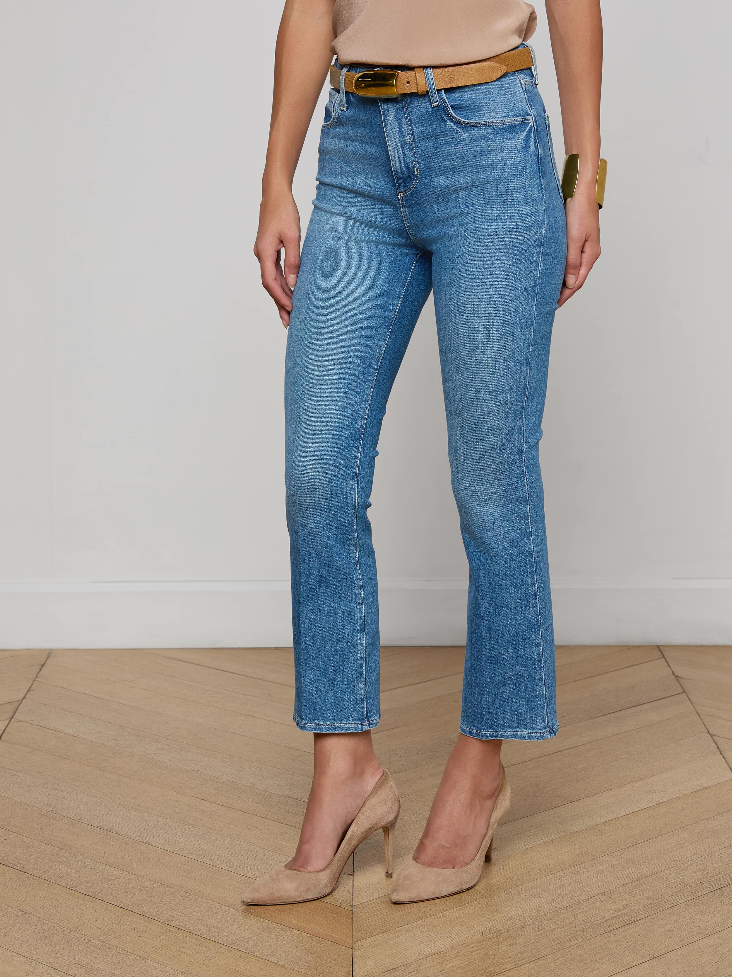 L'AGENCE - Mira Cropped Bootcut Jean - Image 9