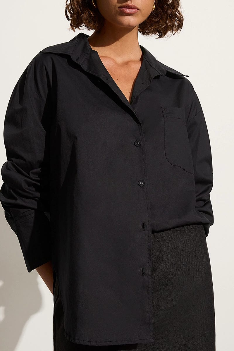 Faithfull - Mirabella Shirt Black - Final Sale - Image 2