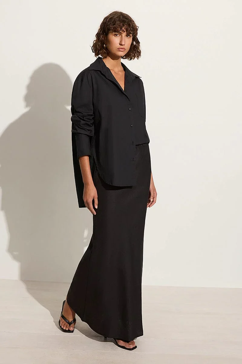 Faithfull - Mirabella Shirt Black - Final Sale - Image 4