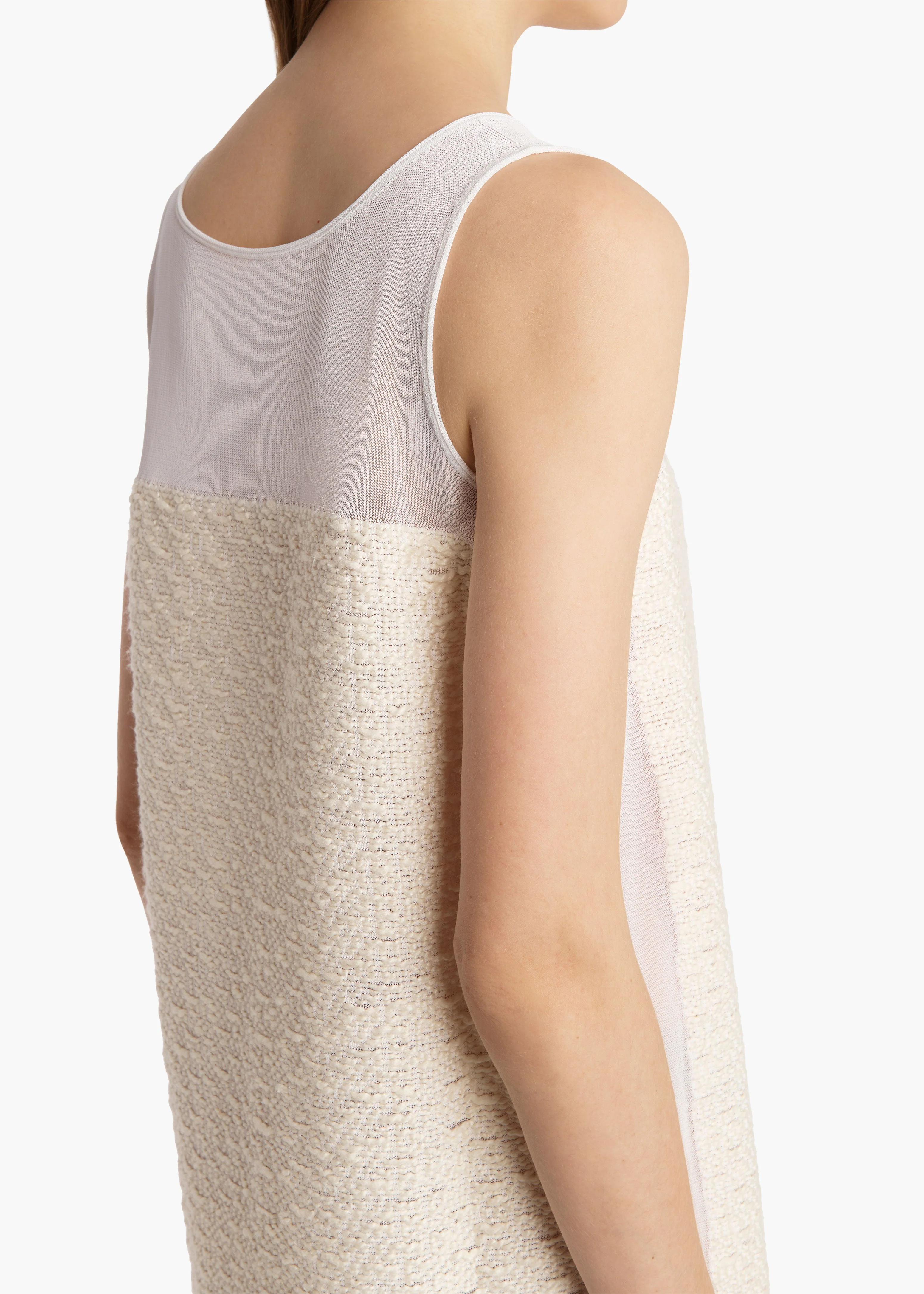 Khaite - Miriele Dress in Ivory - Image 5