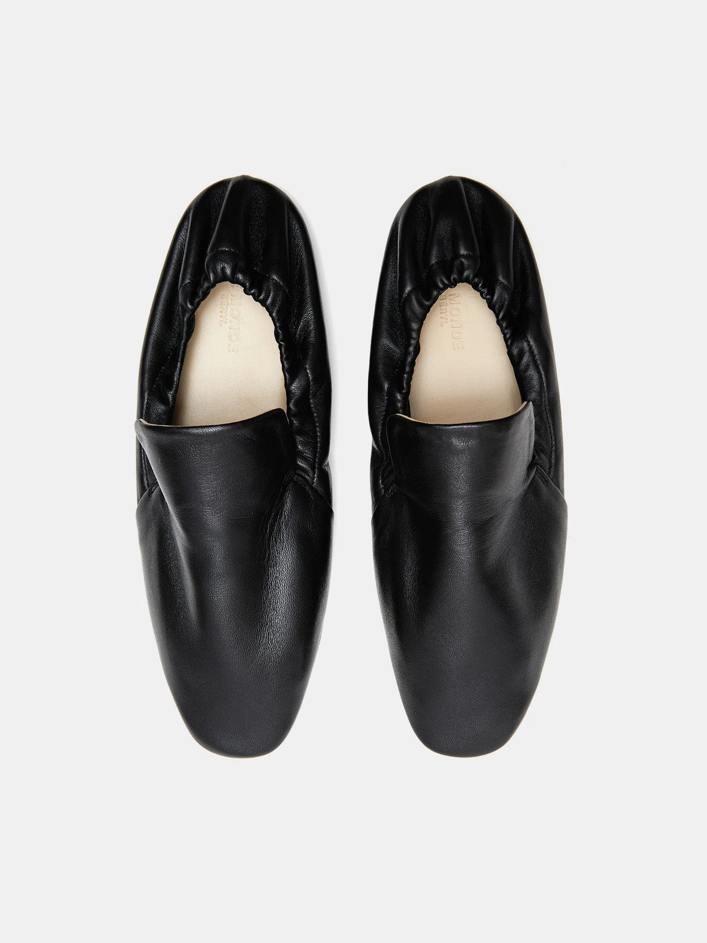 Le Monde Beryl - Orlando Moccasin / Black Leather - Image 3