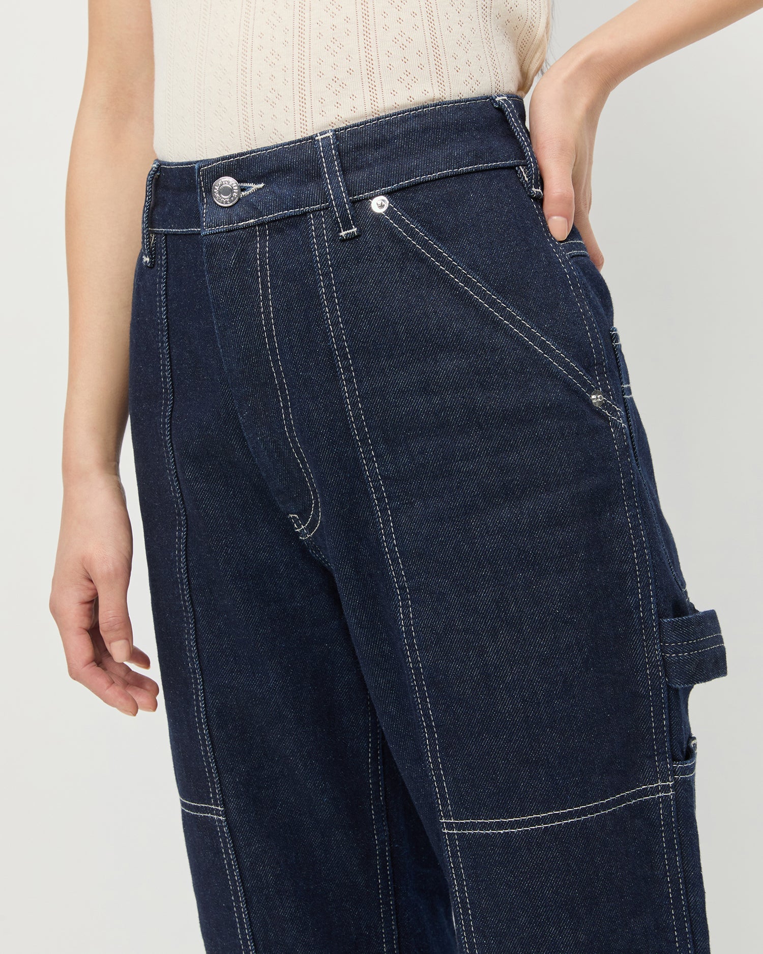 Loeffler Randall - Molly Workwear Jean - Image 4