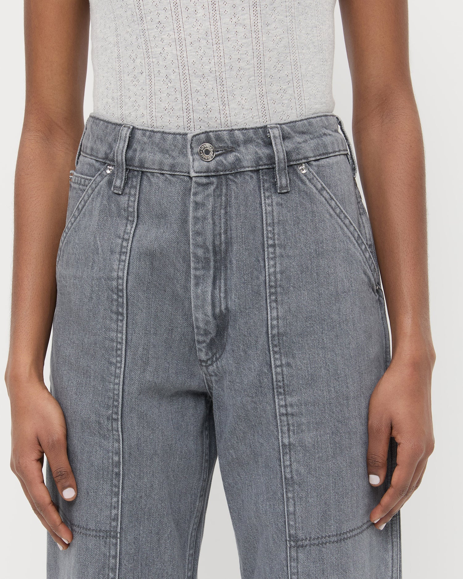 Loeffler Randall - Molly Workwear Jean - Image 4