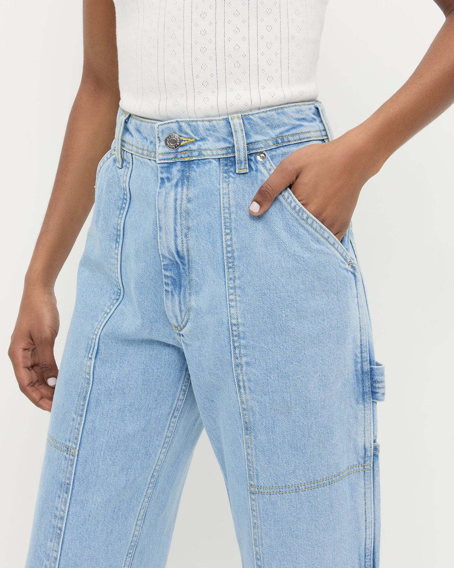 Loeffler Randall - Molly Workwear Jean - Image 4
