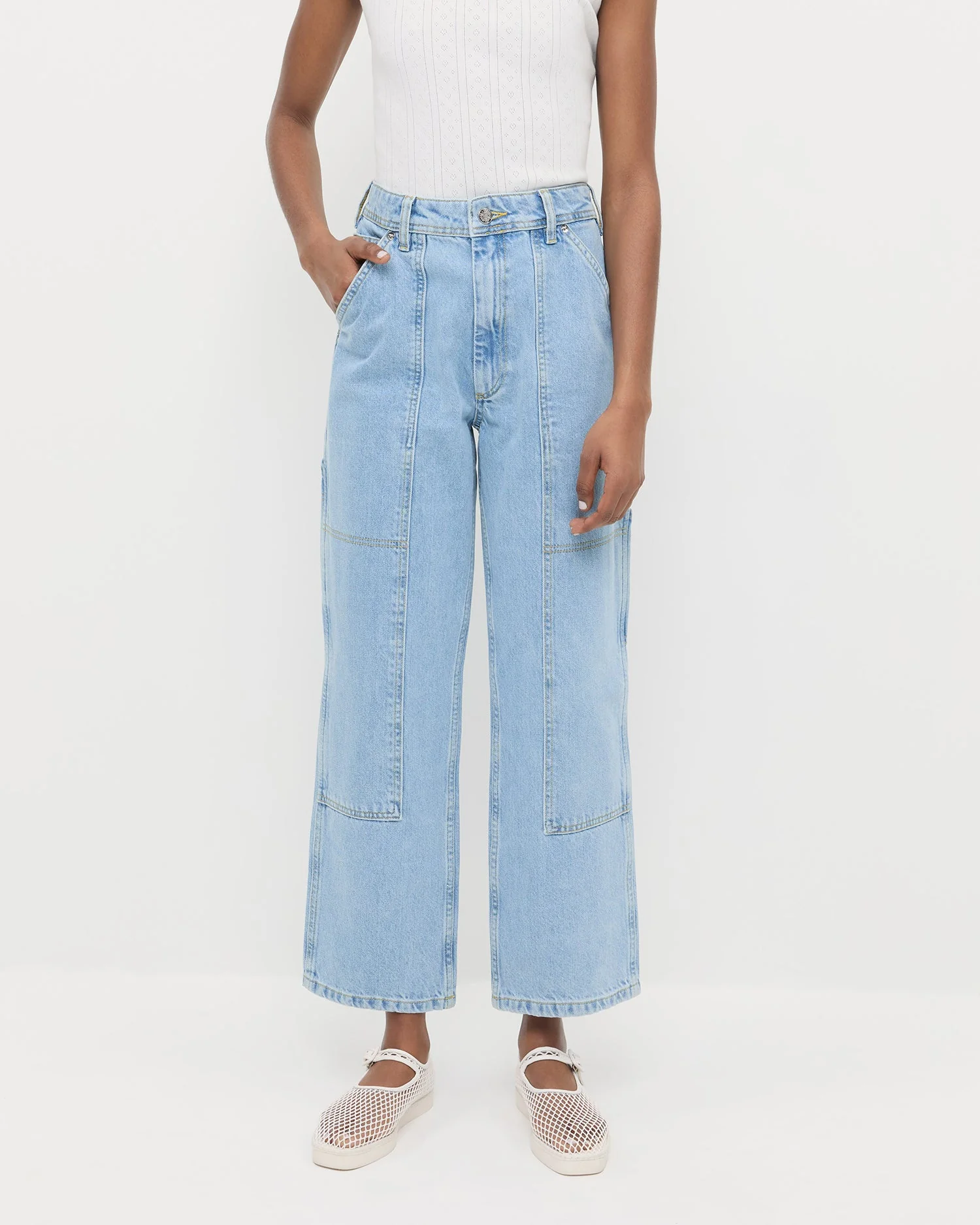 Loeffler Randall - Molly Workwear Jean - Image 2