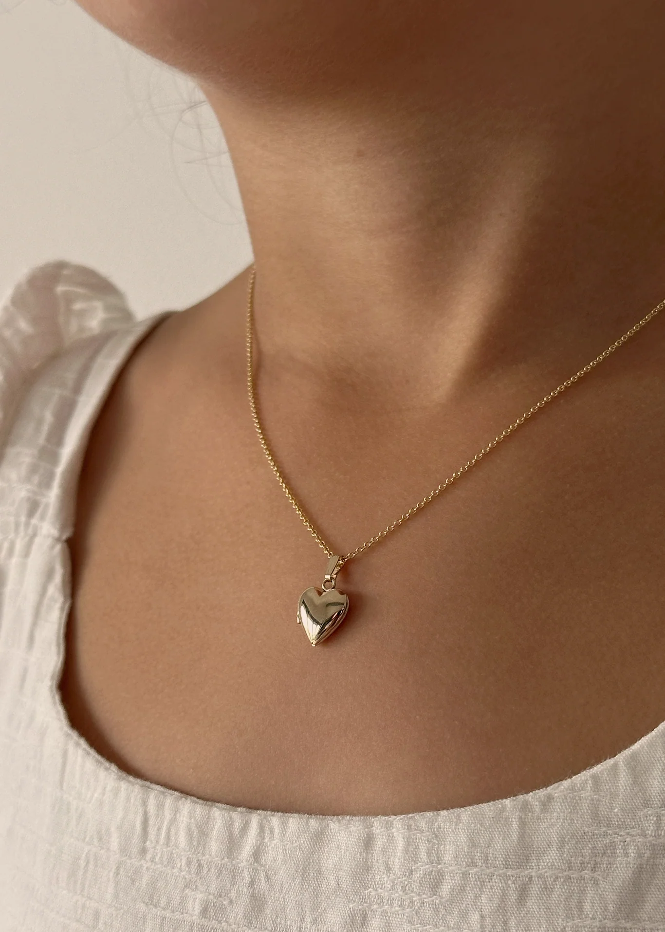Kinn - Mommy + Bébé Maison Heart Locket Necklaces - Image 3