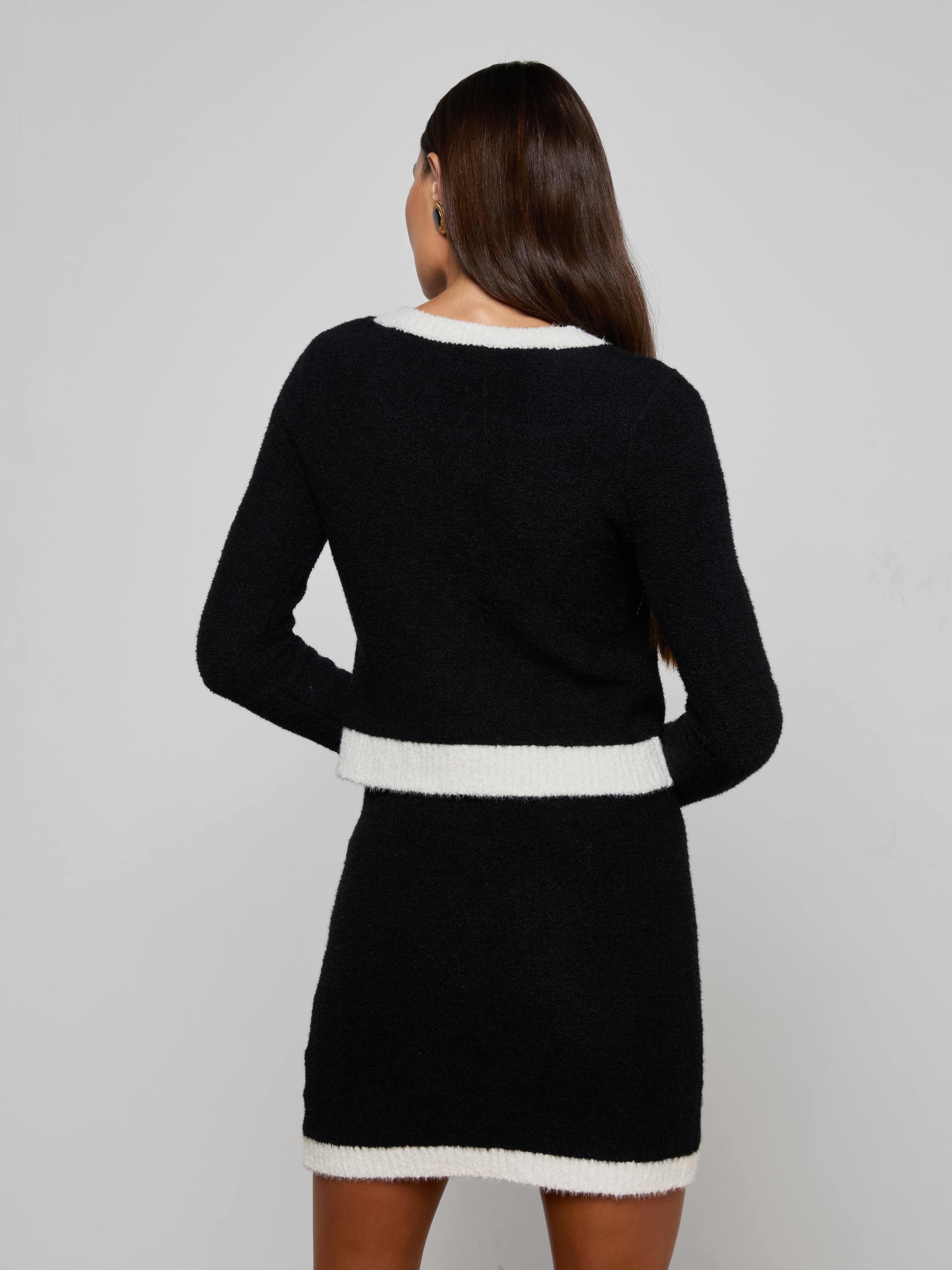 L'AGENCE - Monette Cropped Cardigan - Image 5