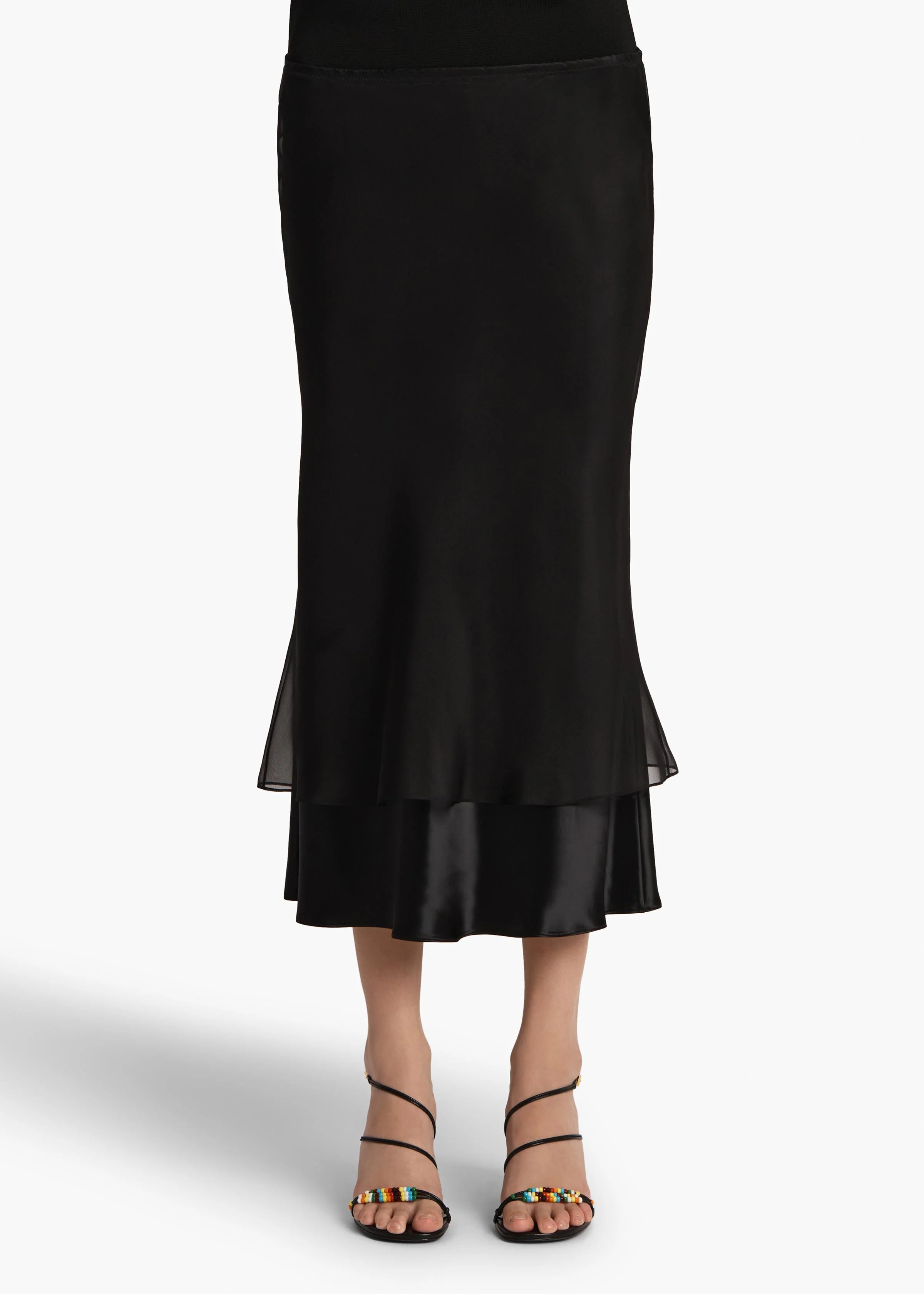 Khaite - Monina Skirt in Black - Image 10