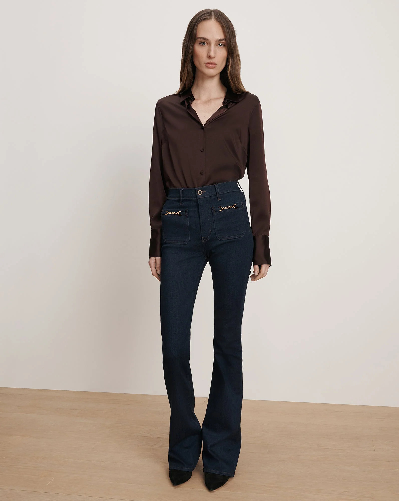 Veronica Beard - Monique Silk Button - Down Shirt - Image 2