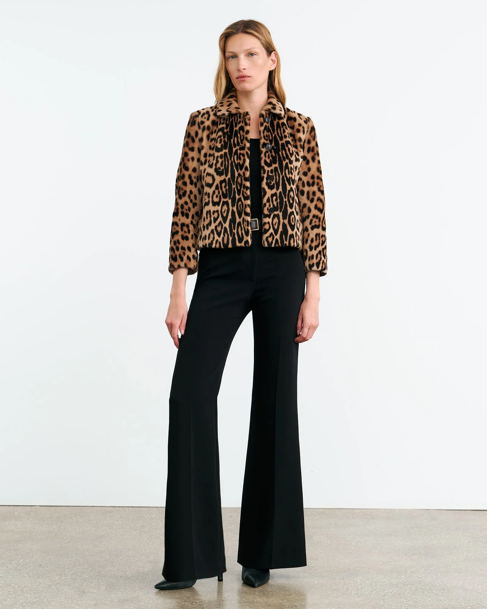 Nili Lotan - MONTMARTRE SHEARLING CROPPED JACKET - Image 4