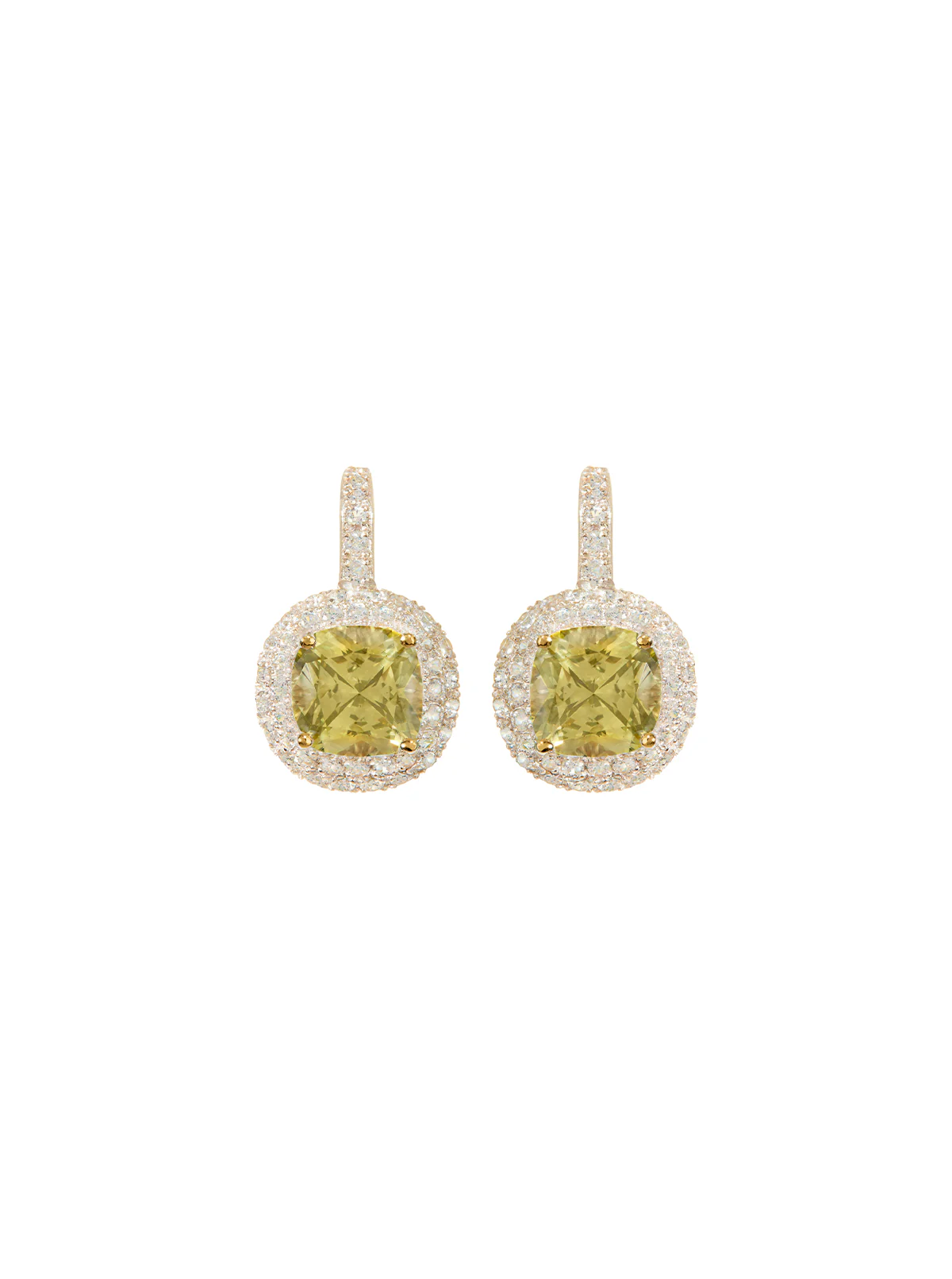 Dorsey - MOREAU EARRINGS IN LAB YELLOW SAPPHIRE