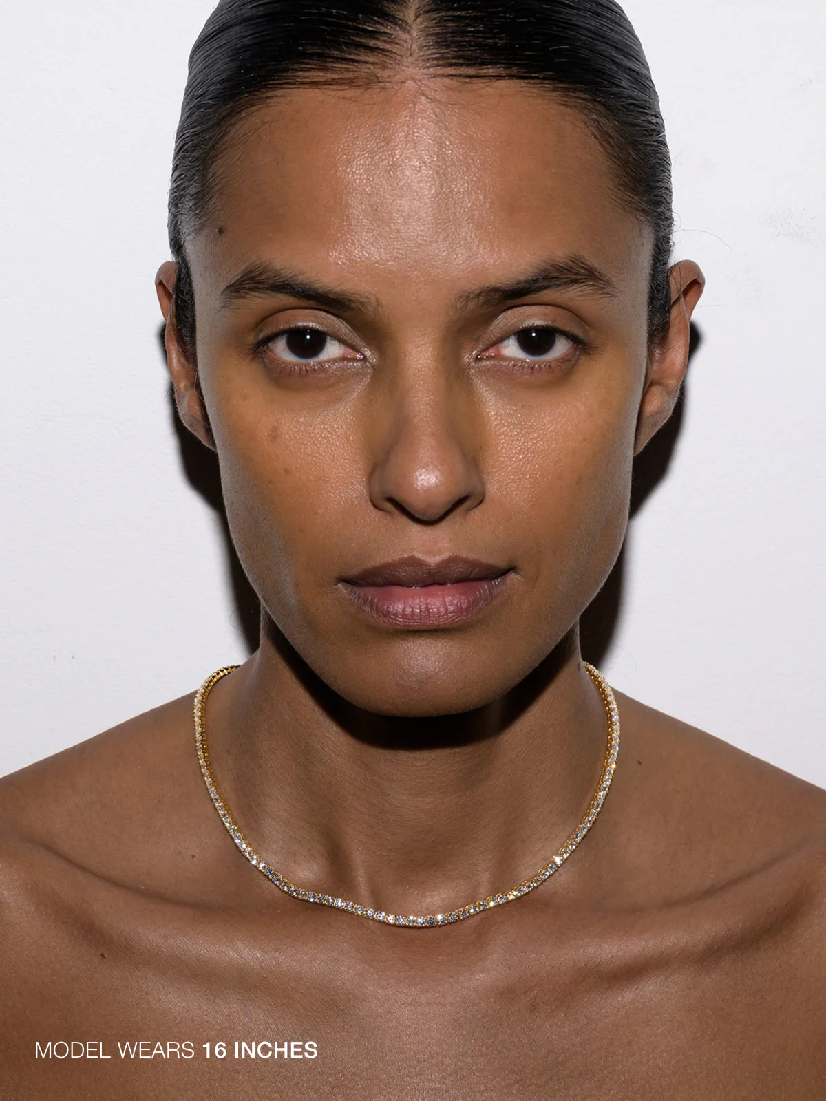 Dorsey - MOSS RIVIÈRE NECKLACE IN 3MM MOISSANITE - Image 3