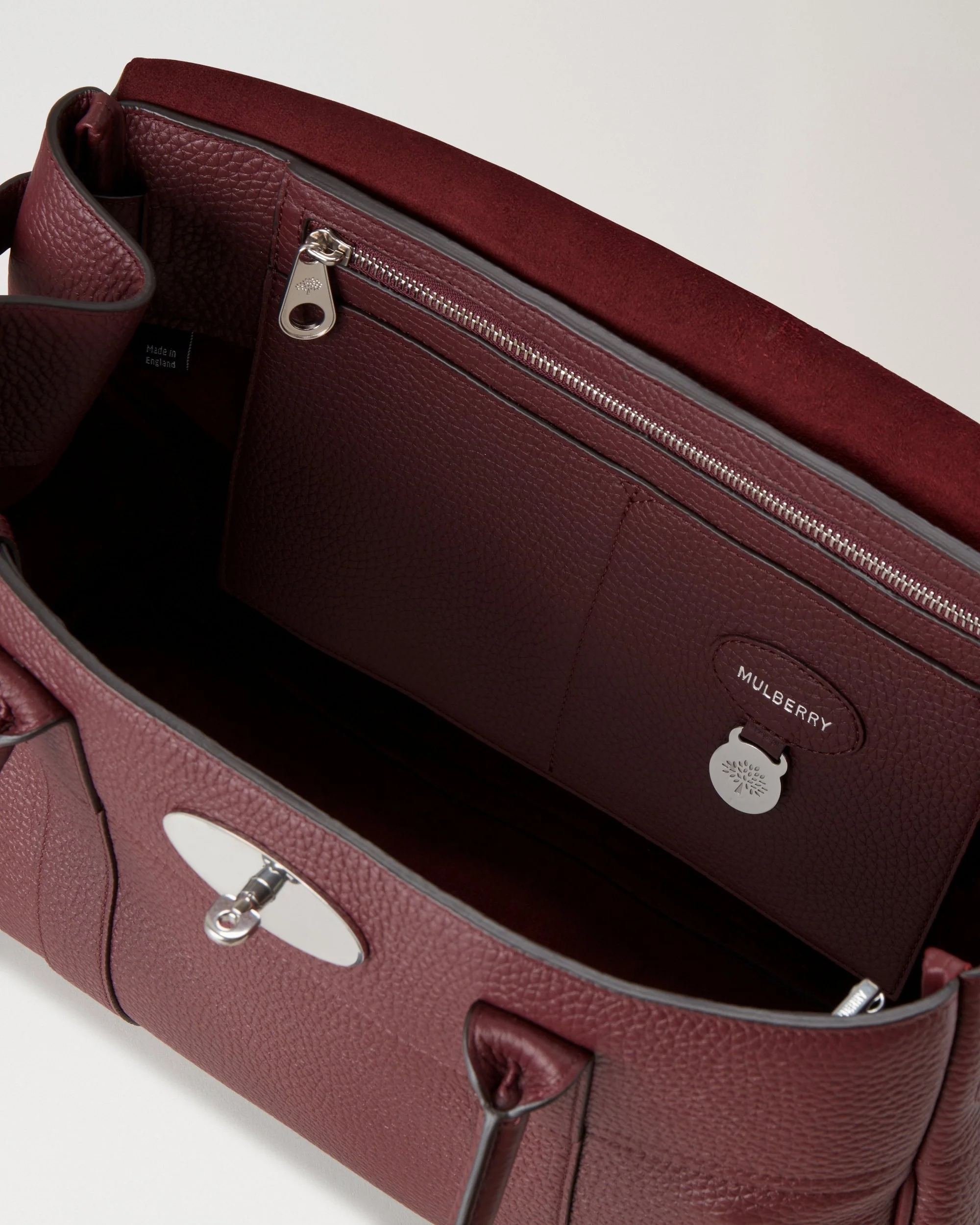 Mulberry - Bayswater Black Cherry Heavy Grain - Image 4