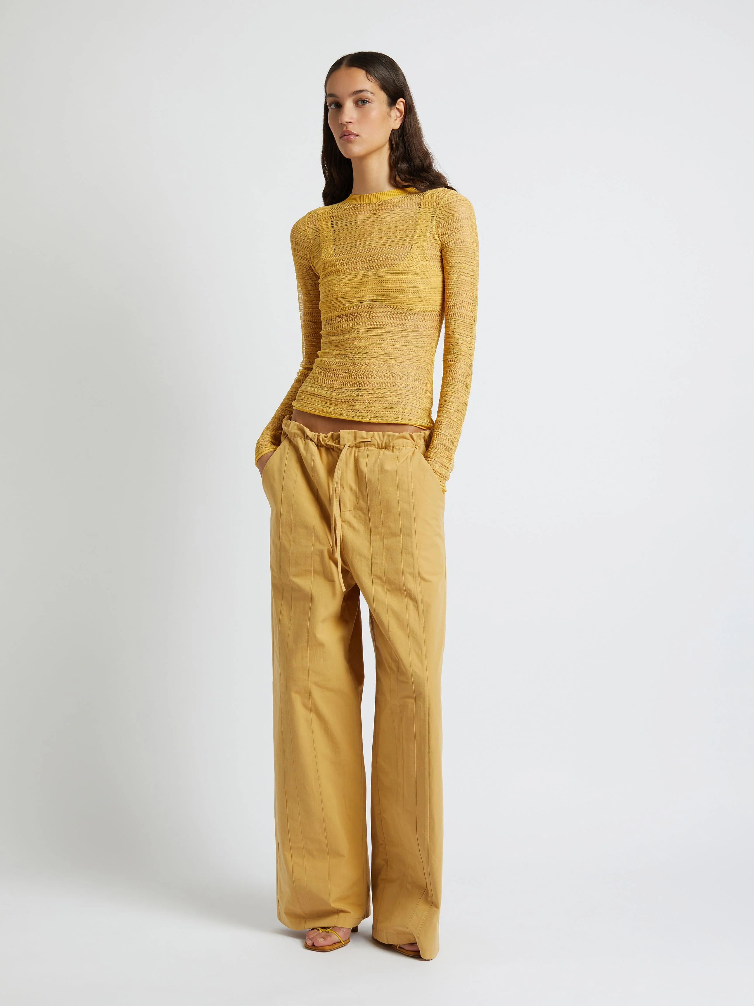 Christopher Esber - Multi Panelled Cotton Pant - Image 4