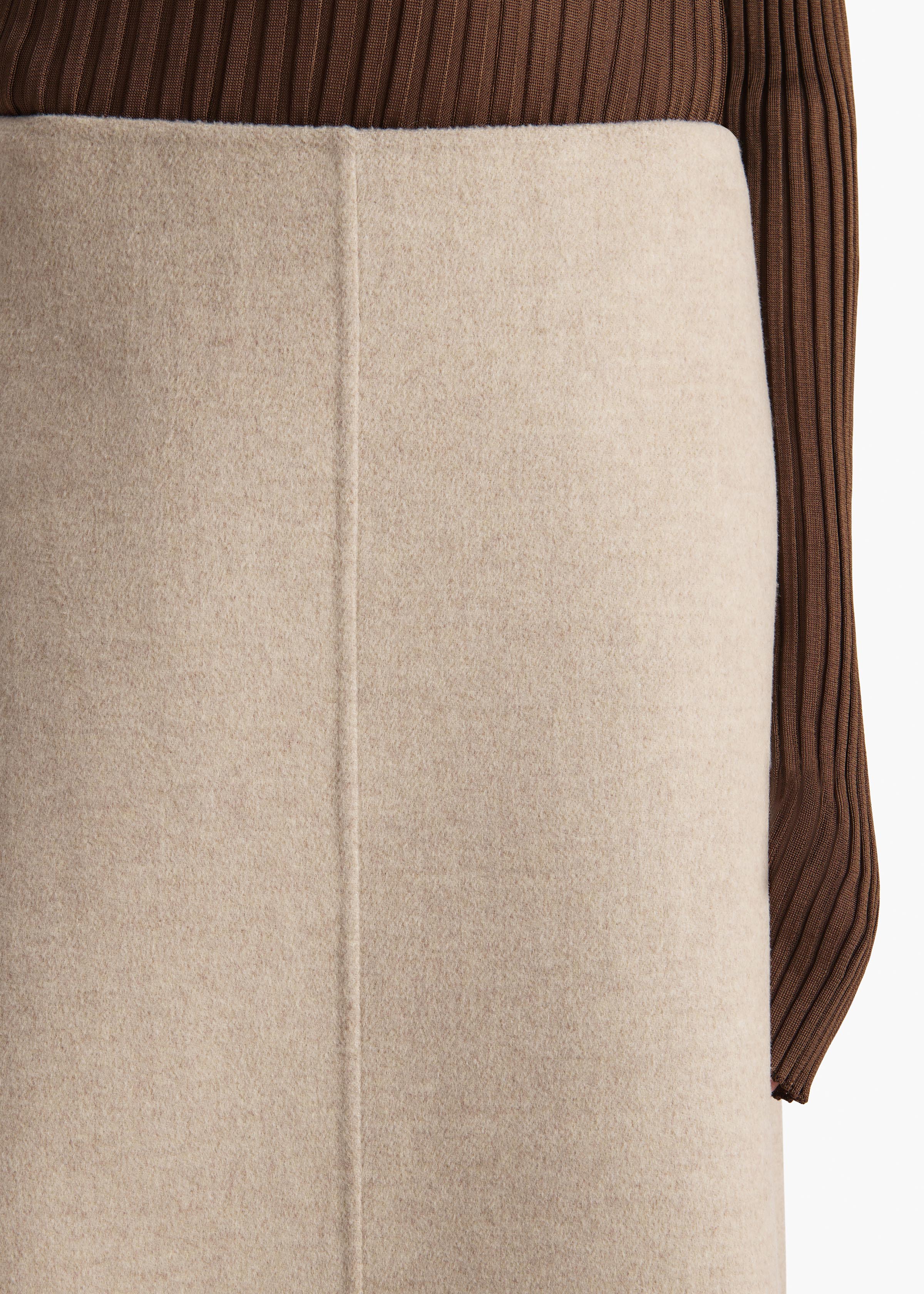 Khaite - Nania Skirt in Oatmeal - Image 12