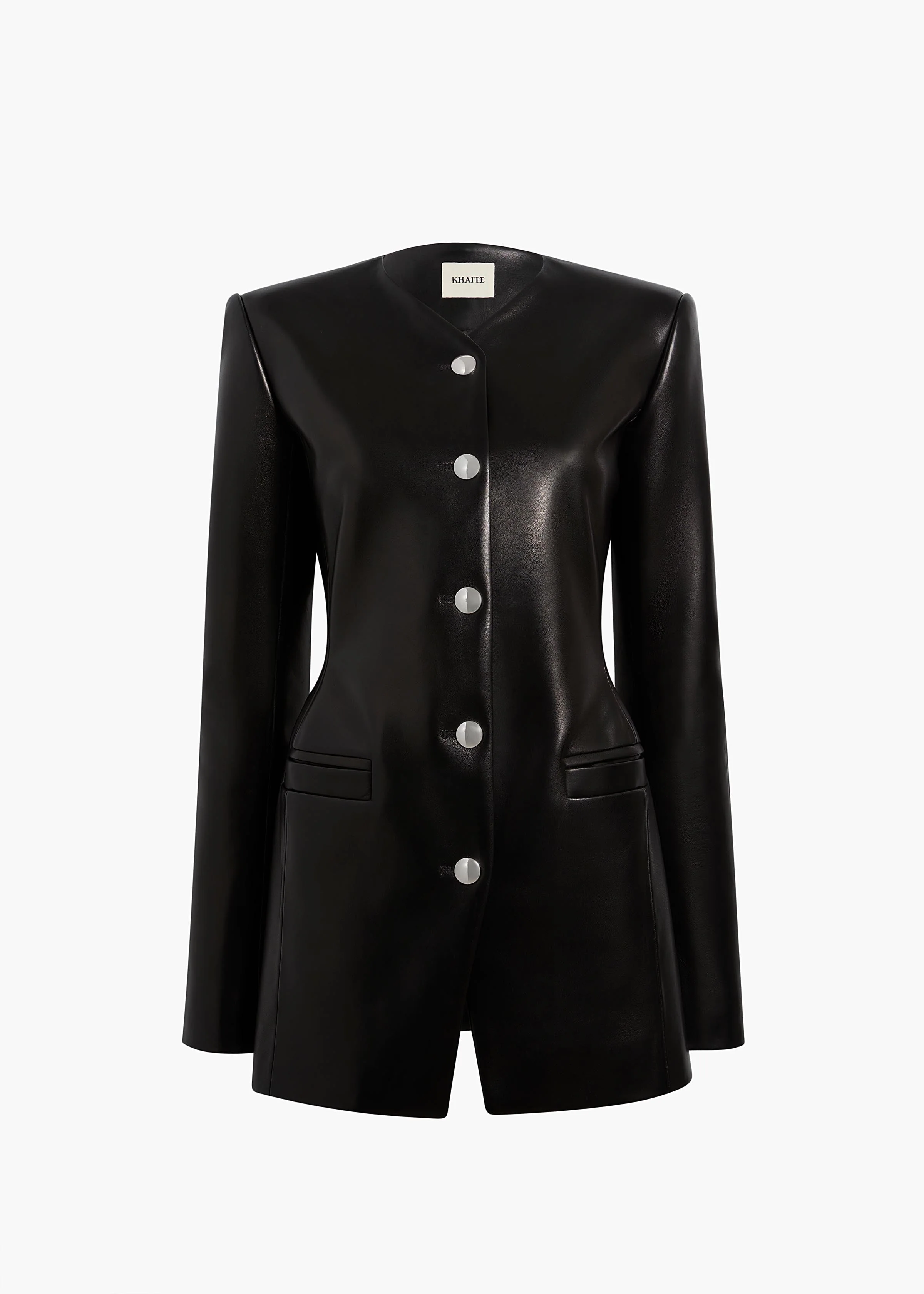 Khaite - Naran Jacket in Black Leather