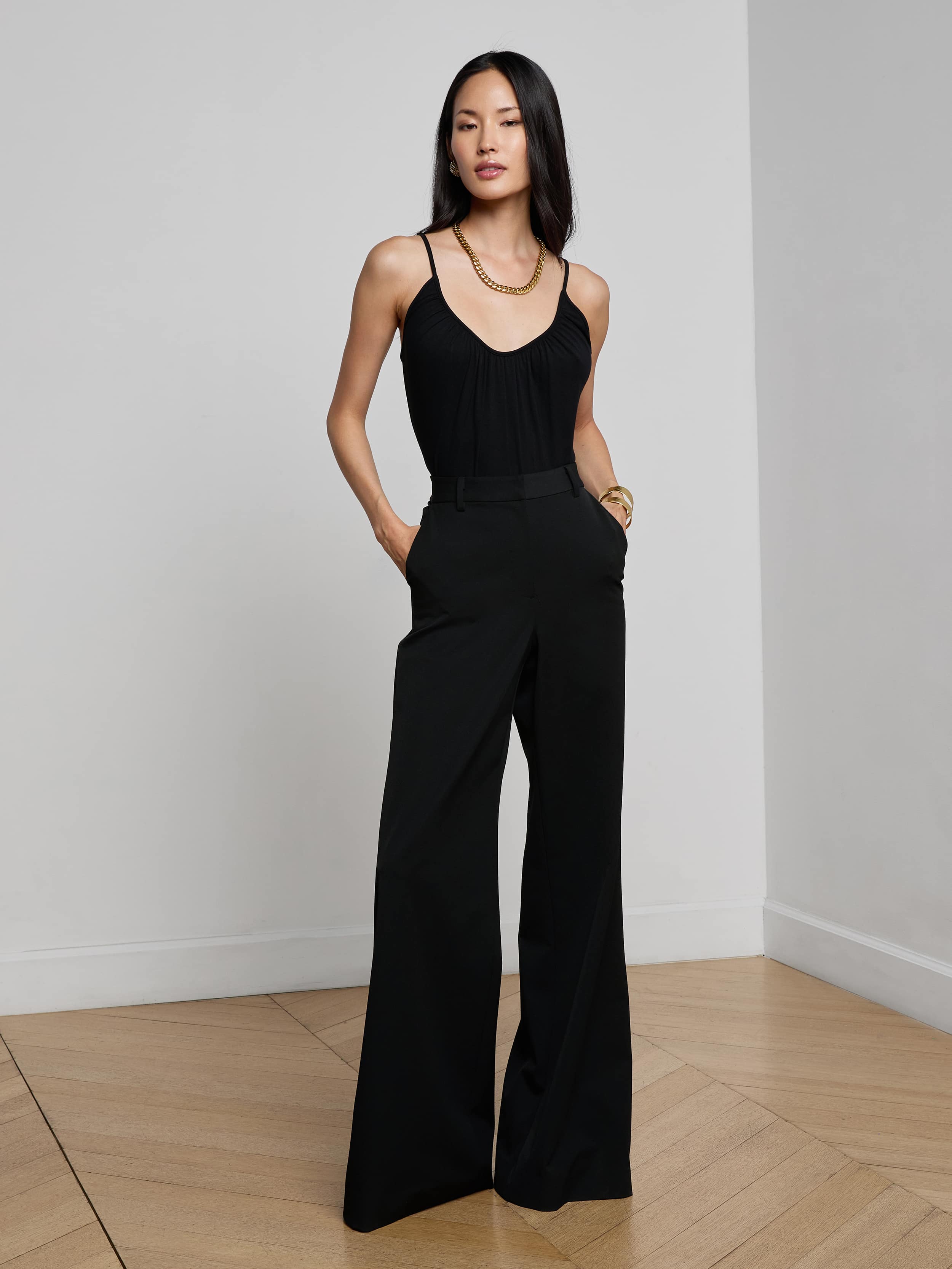 L'AGENCE - Naseem Ruched Bodysuit - Image 10