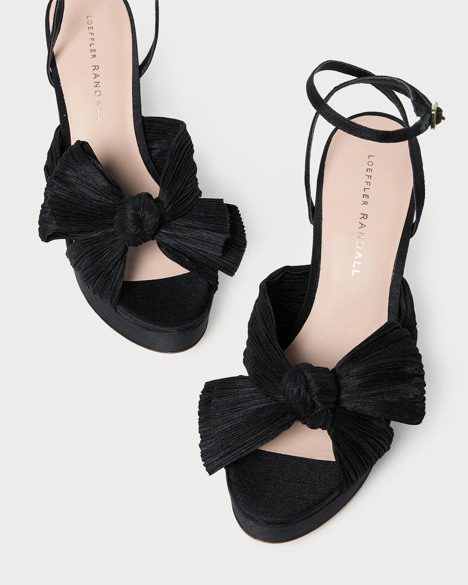 Loeffler Randall - Natalia Black Platform Bow Heel - Image 5