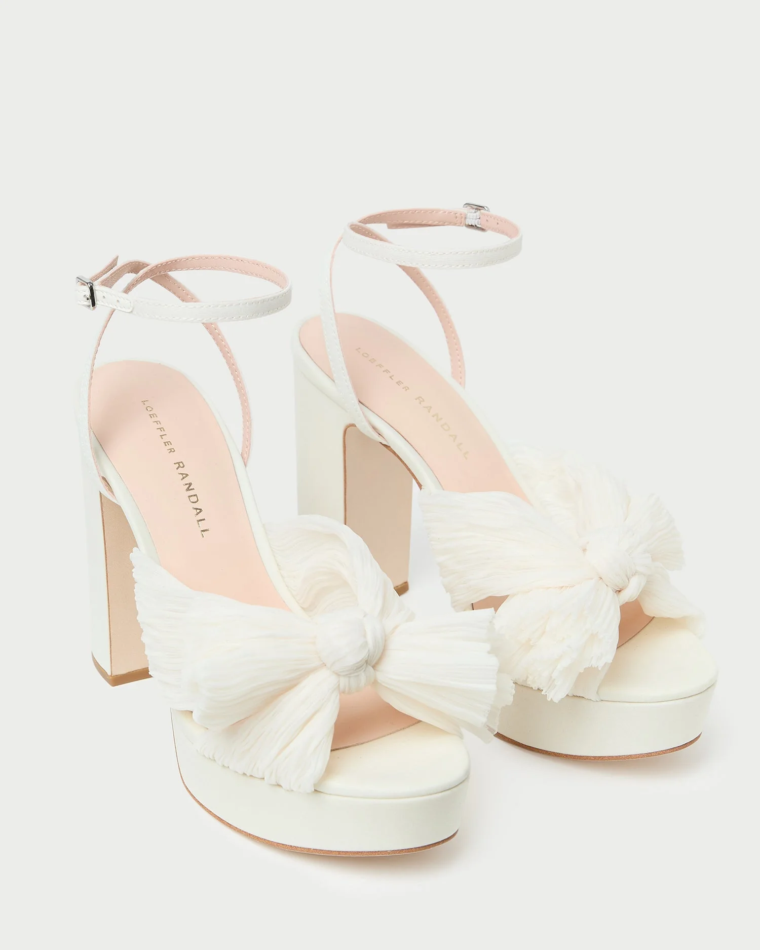 Loeffler Randall - Natalia Pearl Platform Bow Heel - Image 4