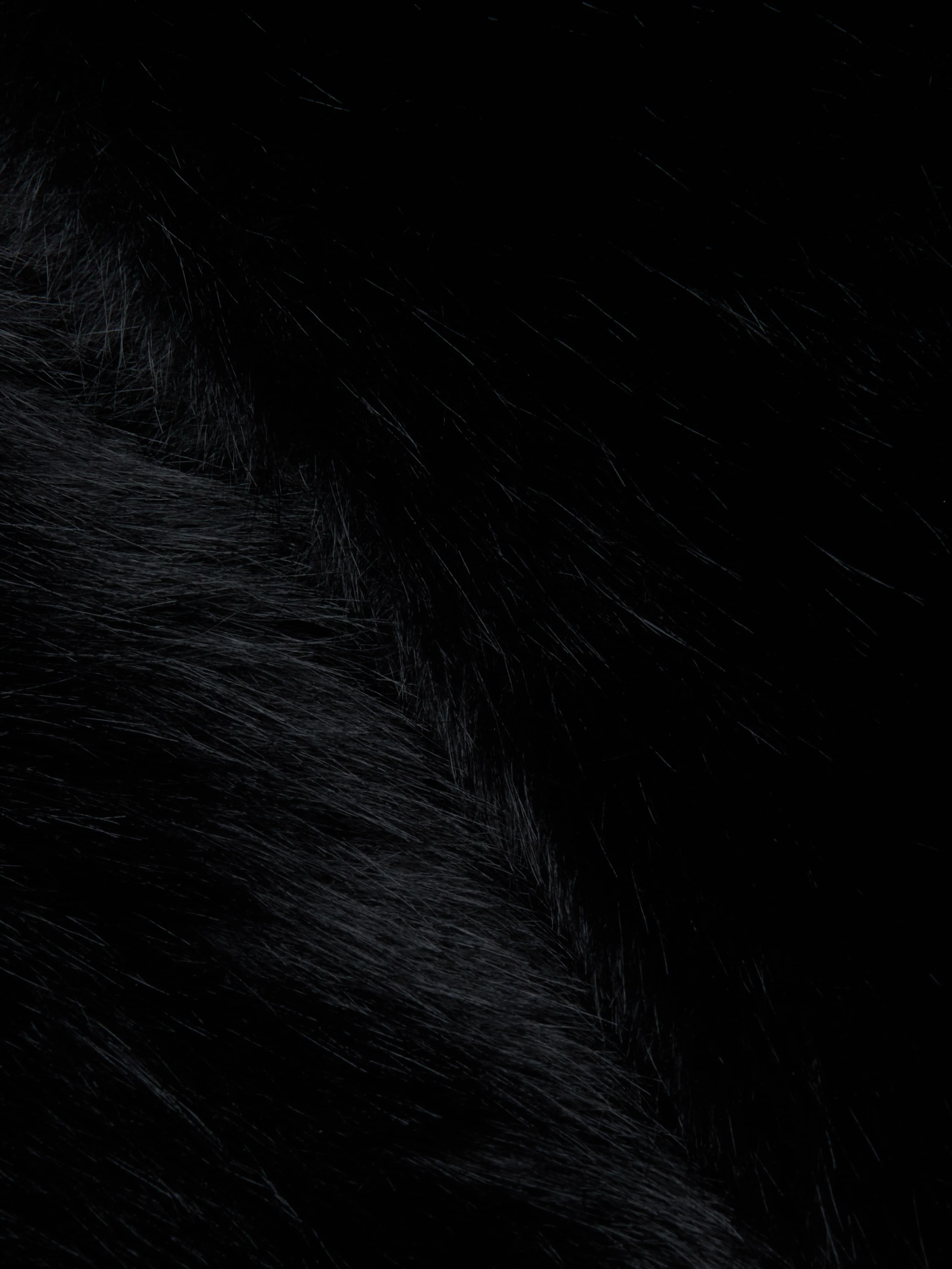 L'AGENCE - Nathalia Faux Fur Cape - Image 15