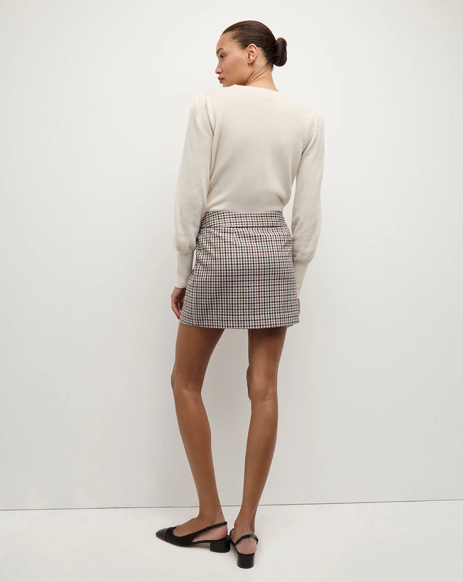 Veronica Beard - Nelia Cashmere Pullover | Button Accent - Image 4