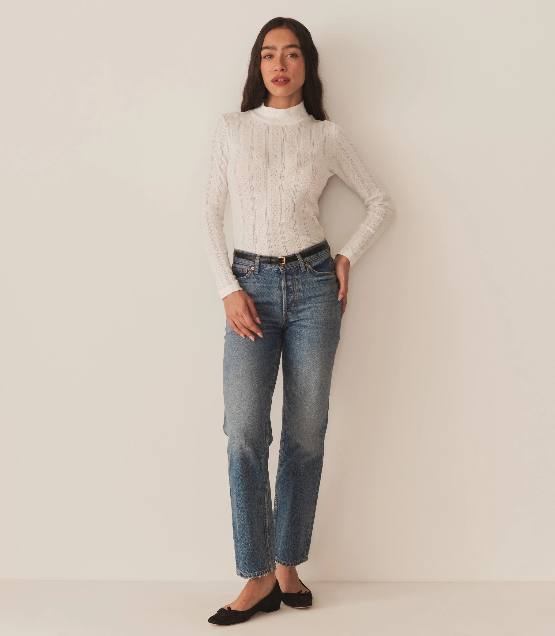 DÔEN - NESSA TEE -- SALT - Image 3