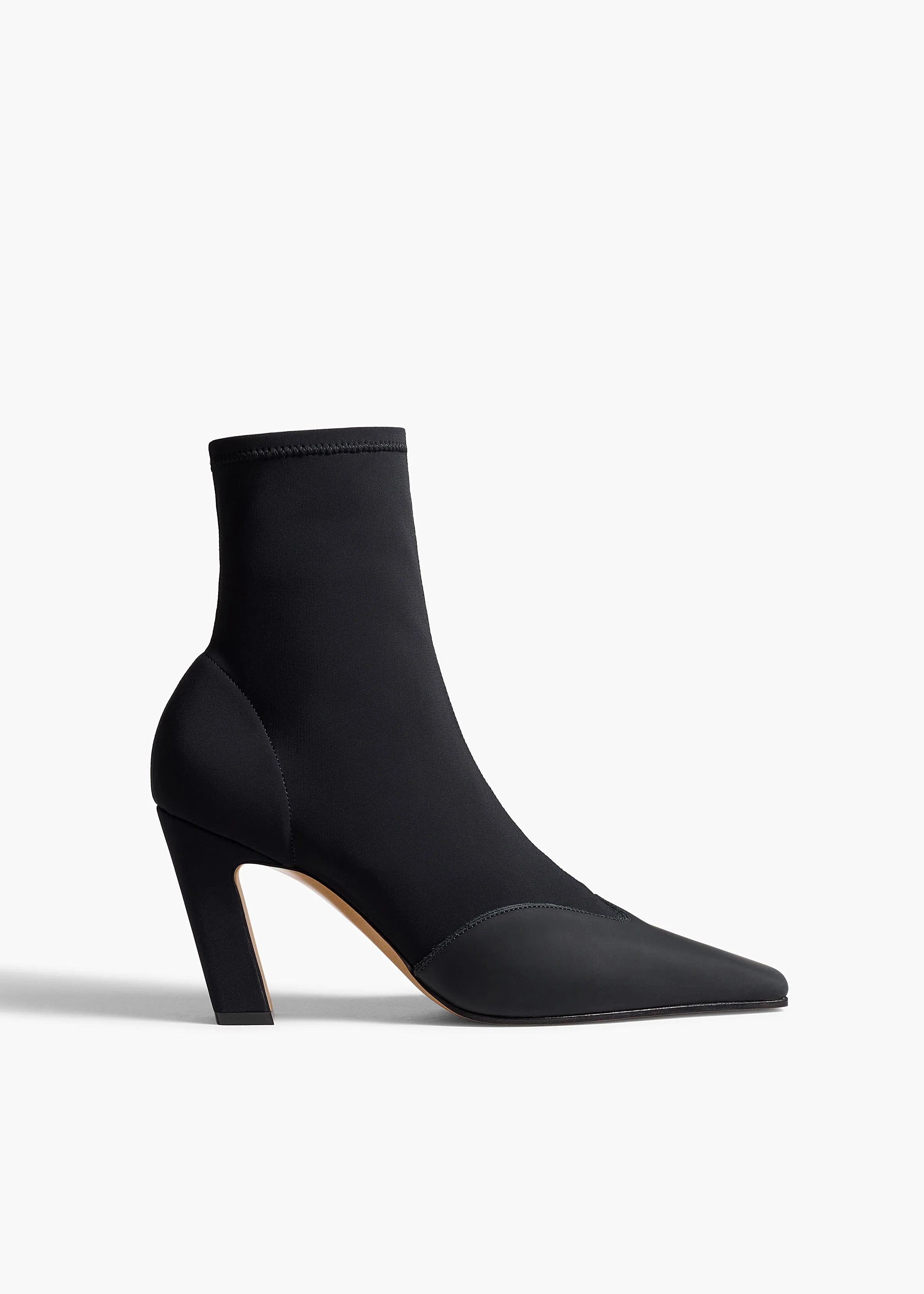 Khaite - Nevada Stretch High Boot in Black Nylon