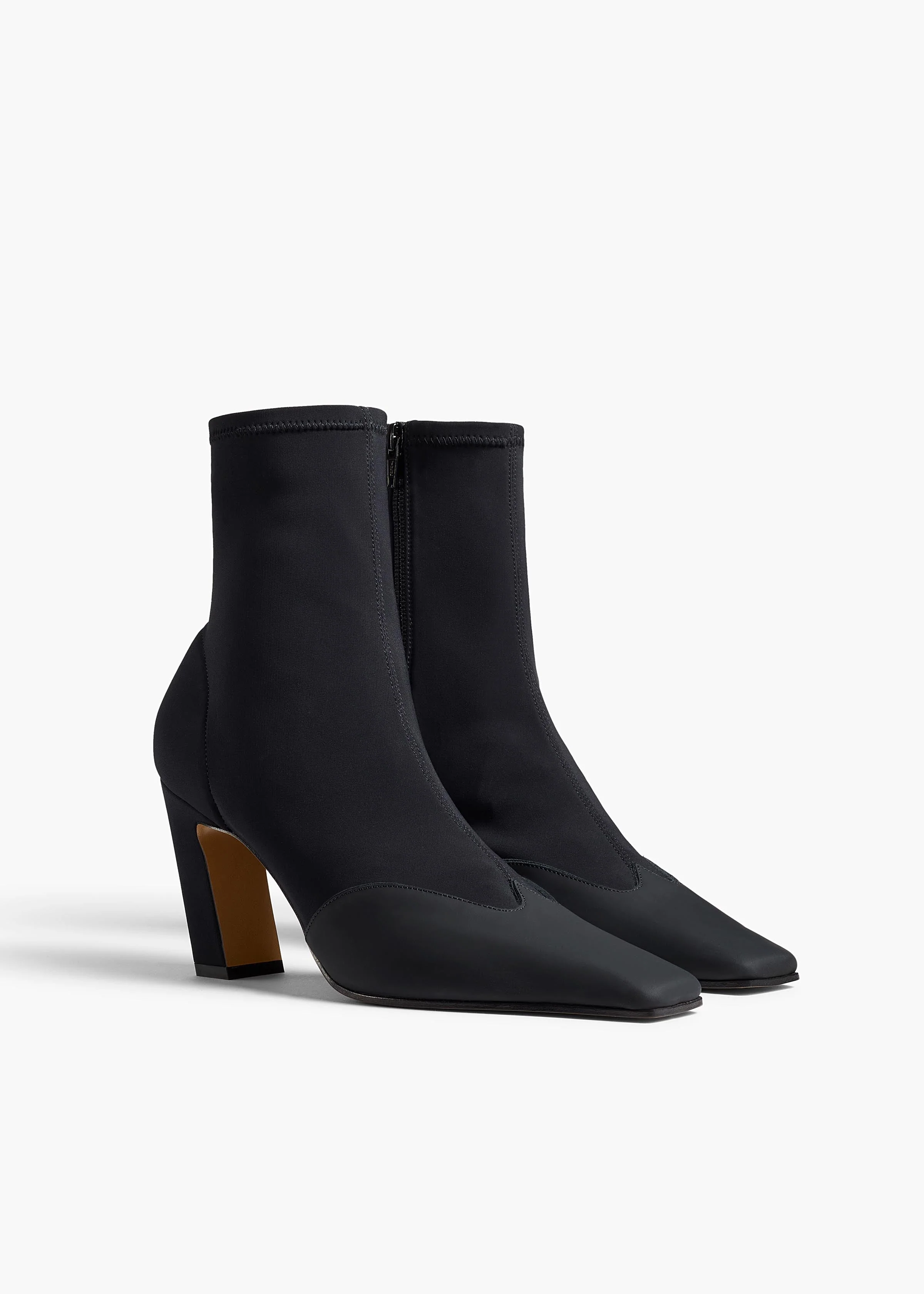 Khaite - Nevada Stretch High Boot in Black Nylon - Image 8