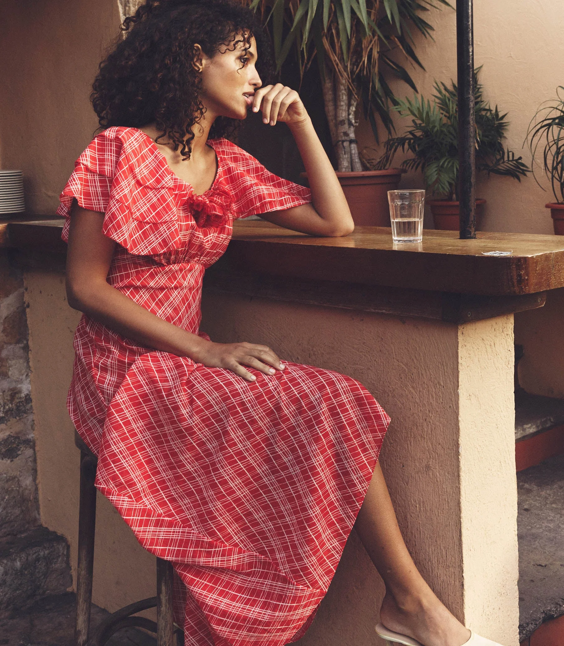 DÔEN - NEVARA DRESS -- SYLVIE PLAID