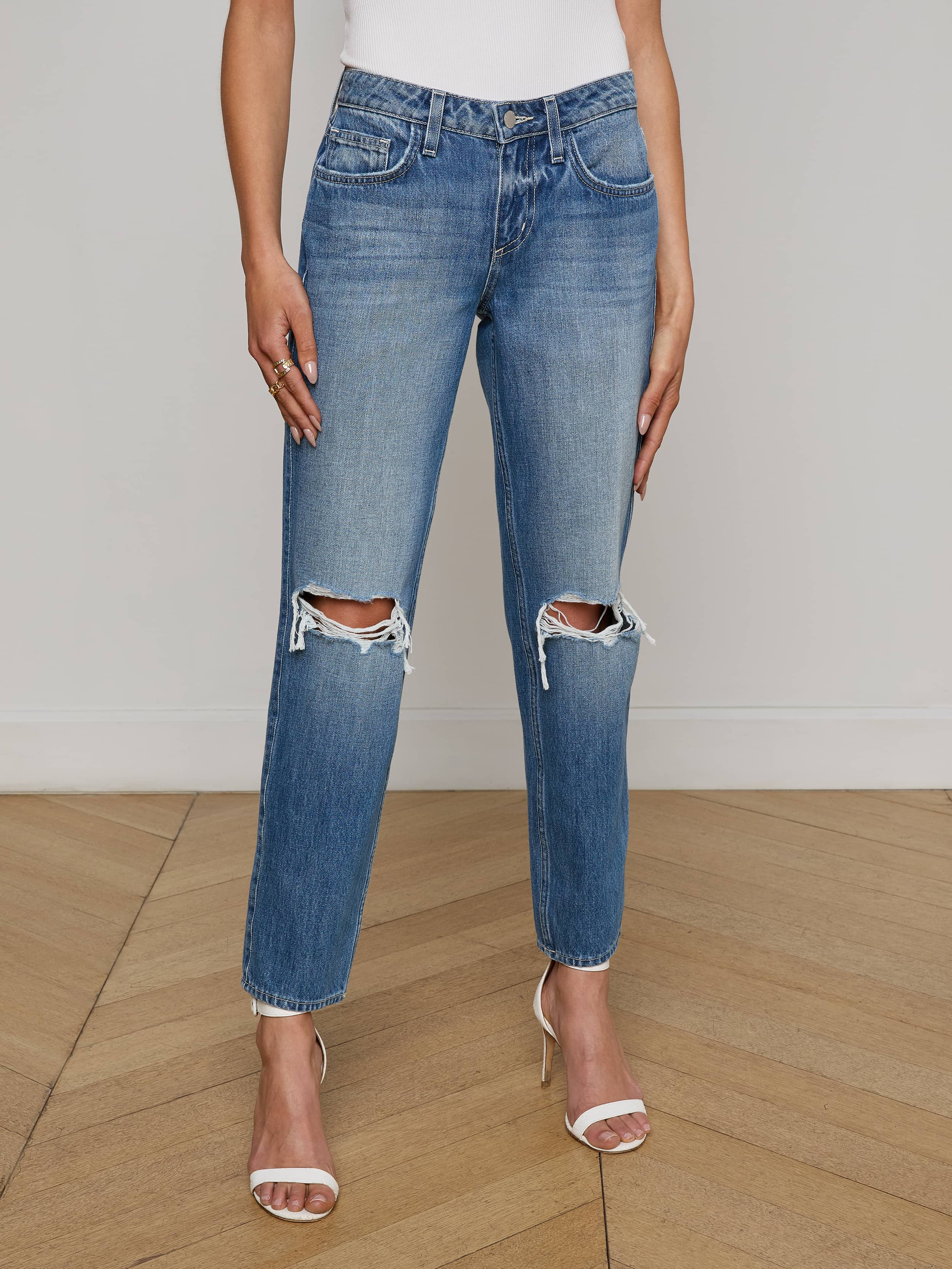 L'AGENCE - Nevia Slouchy Straight - Leg Jean - Image 9