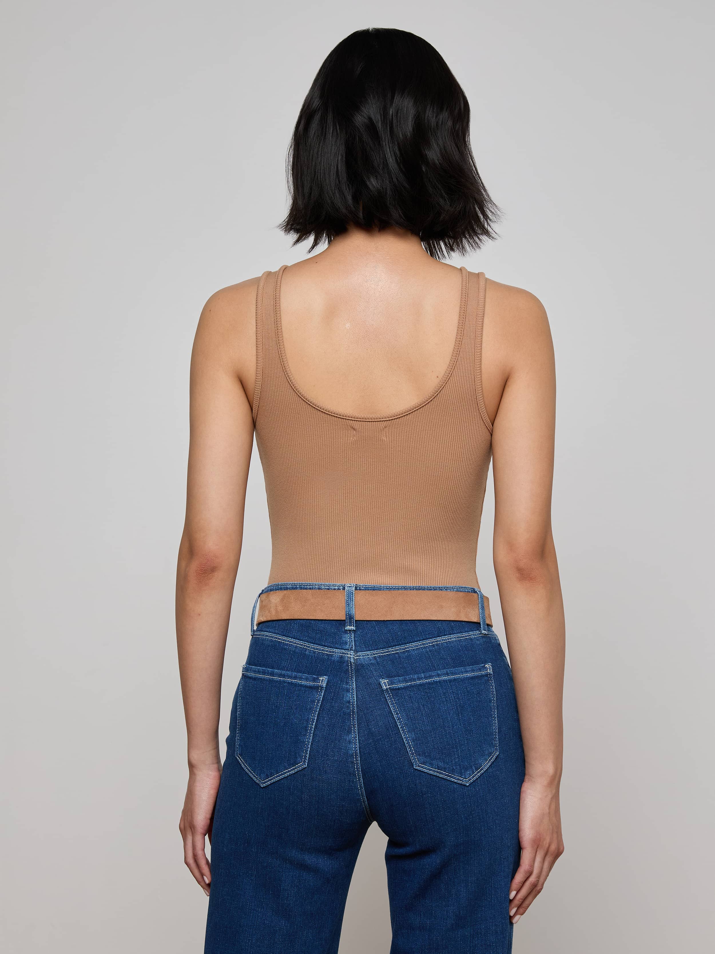 L'AGENCE - Nica Scoopneck Bodysuit - Image 10