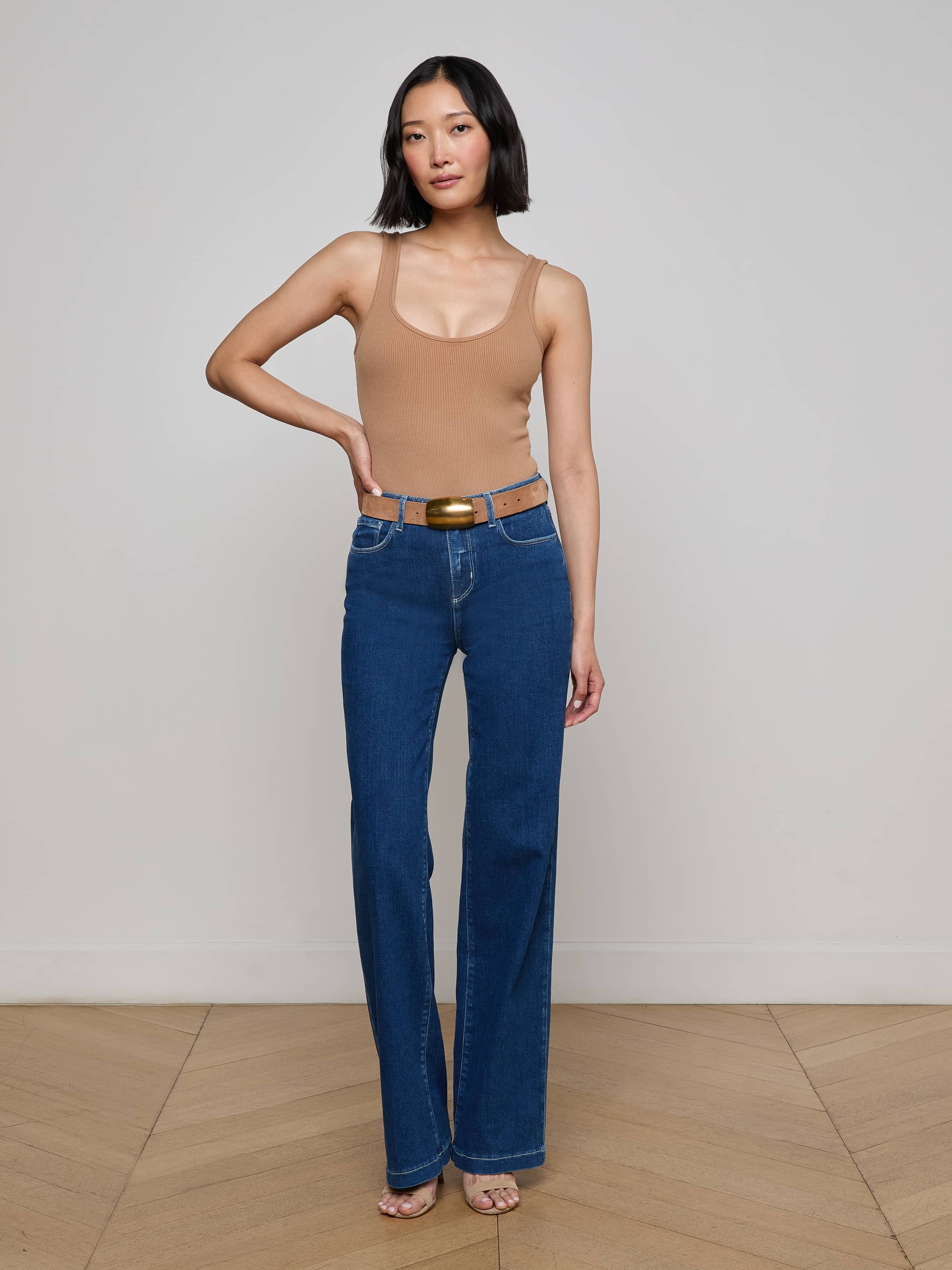 L'AGENCE - Nica Scoopneck Bodysuit - Image 9