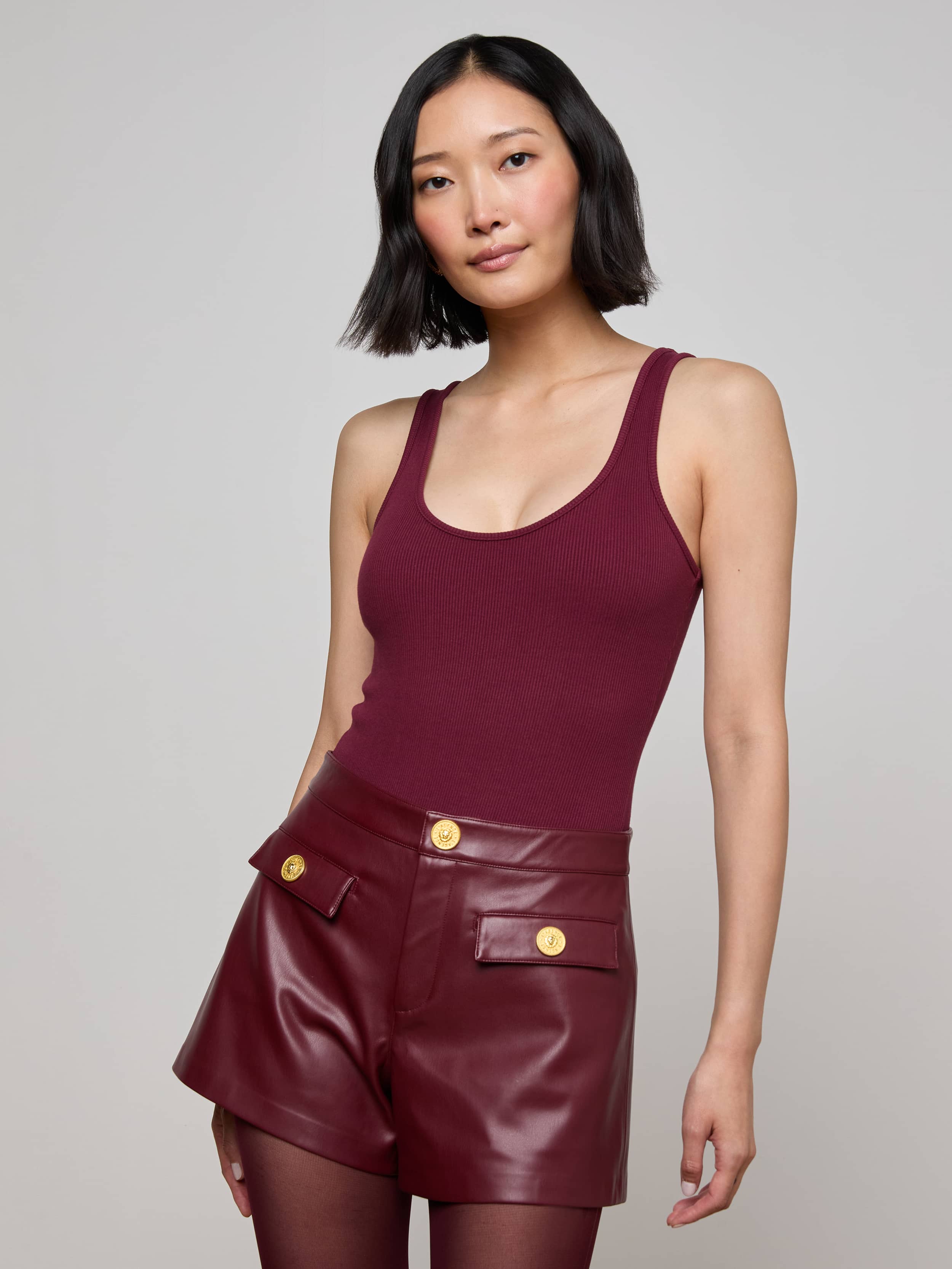 L'AGENCE - Nica Scoopneck Bodysuit - Image 8