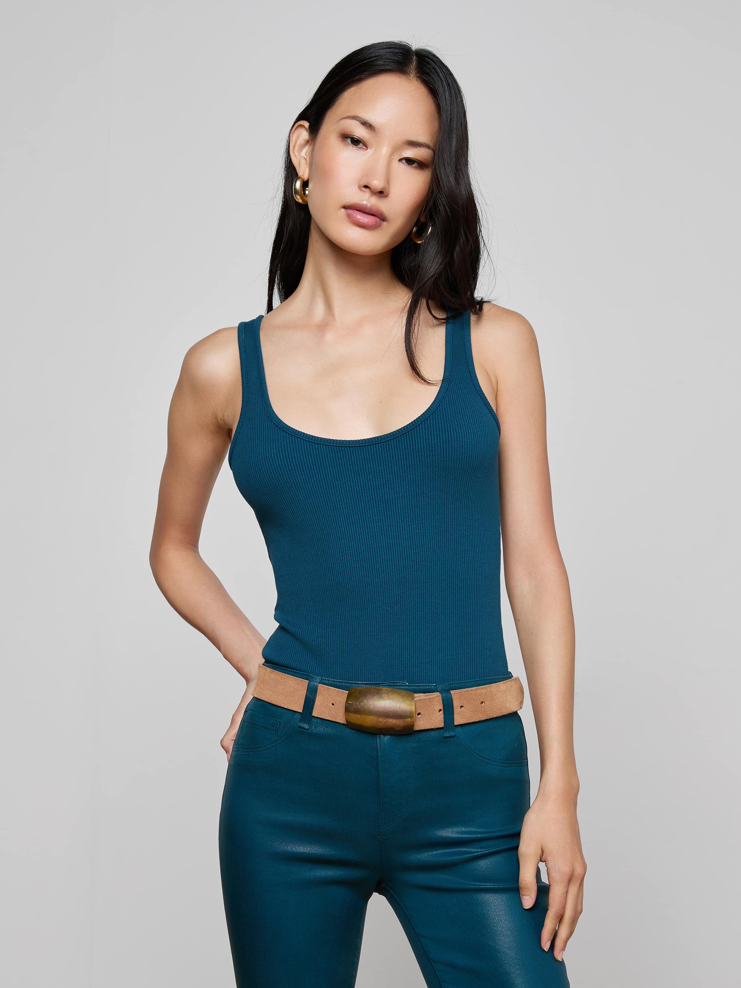 L'AGENCE - Nica Scoopneck Bodysuit