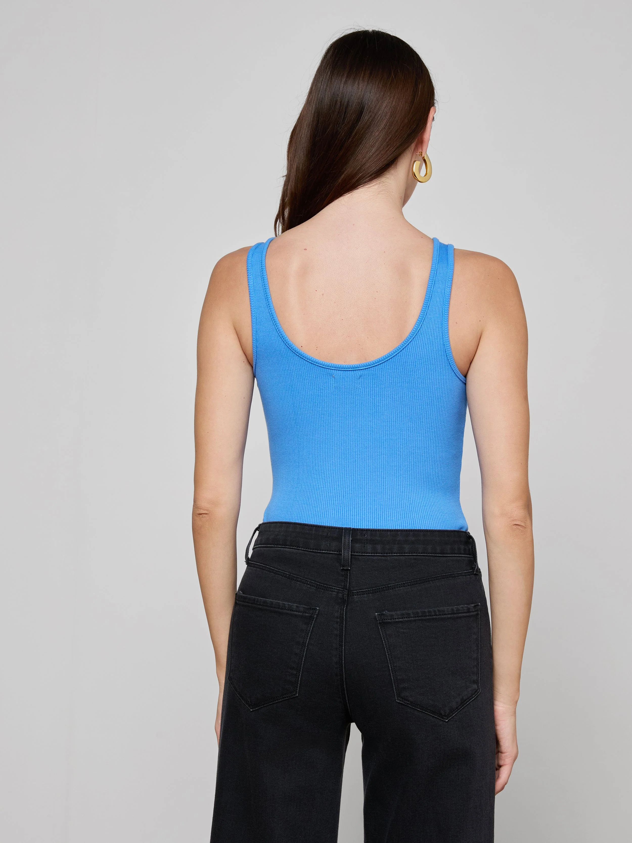 L'AGENCE - Nica Scoopneck Bodysuit - Image 4