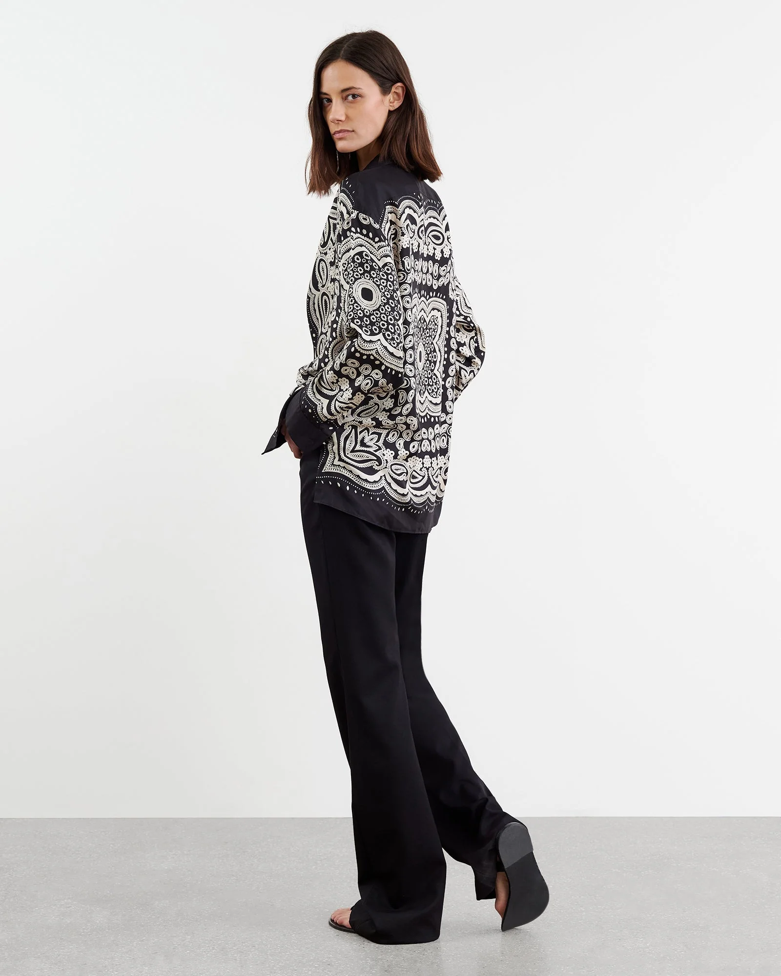 Nili Lotan - ALFIE SILK SHIRT - Image 5
