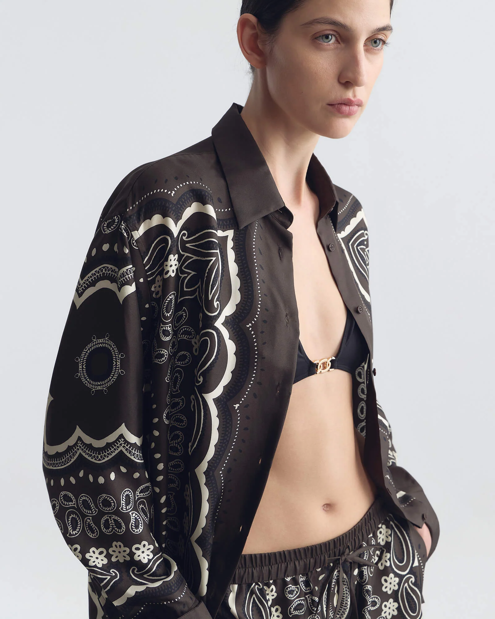 Nili Lotan - ALFIE SILK SHIRT - Image 3