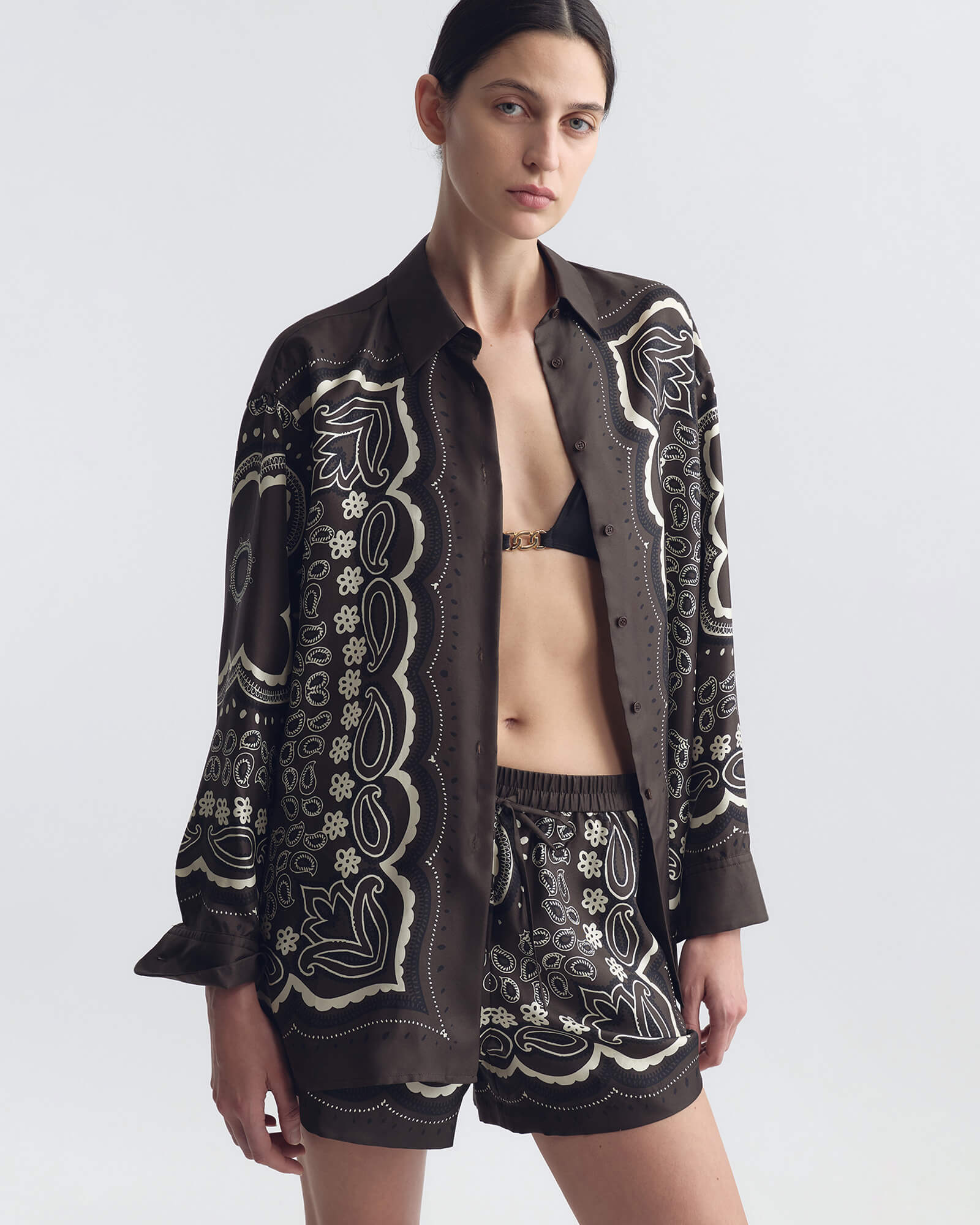 Nili Lotan - ALFIE SILK SHIRT - Image 4
