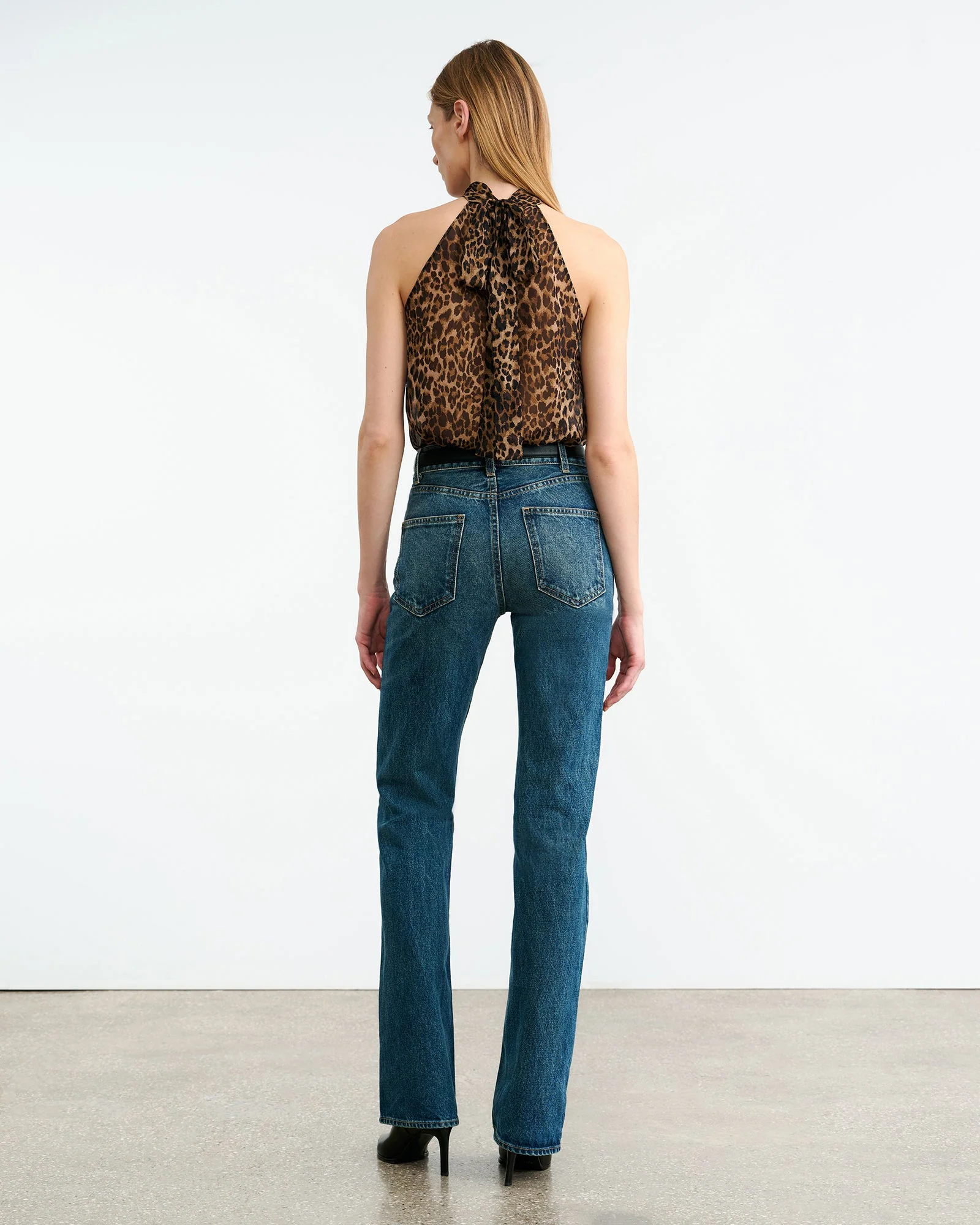 Nili Lotan - ALLA SILK HALTERNECK TOP - Image 5