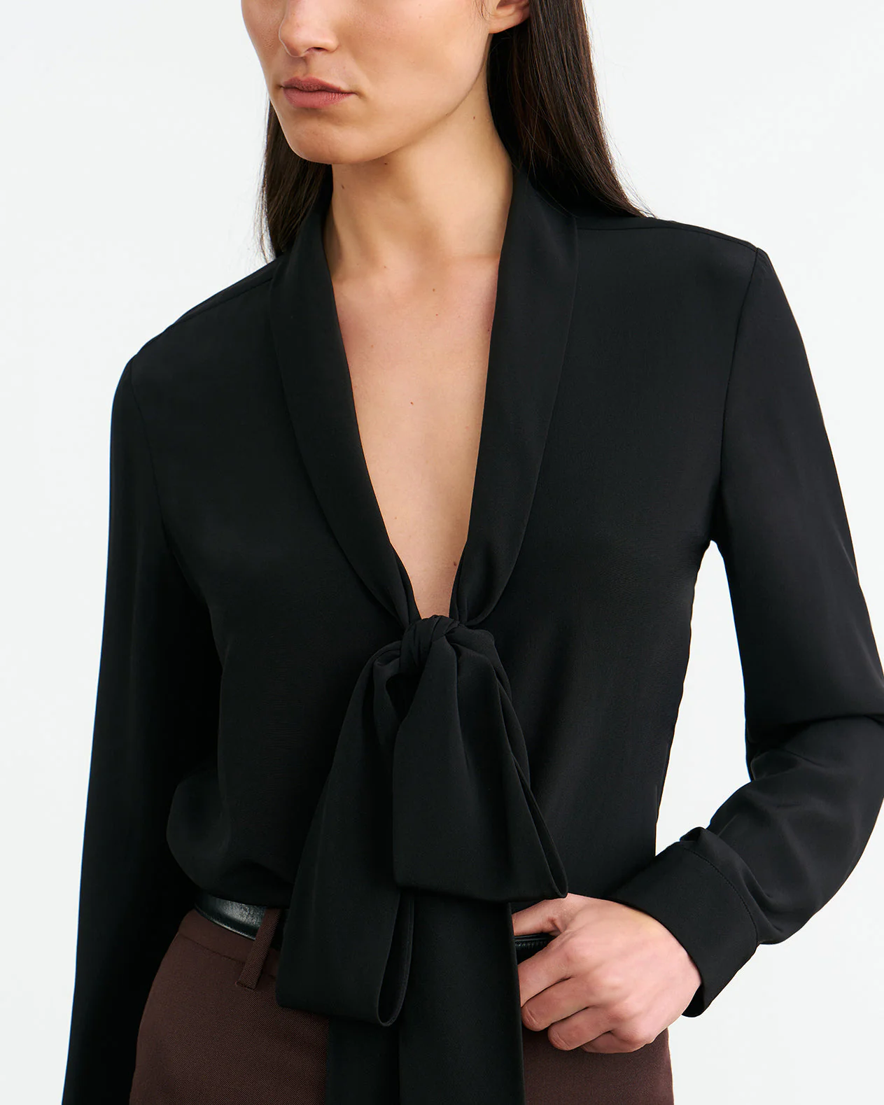 Nili Lotan - ANGELIQUE SILK BLOUSE - Image 3