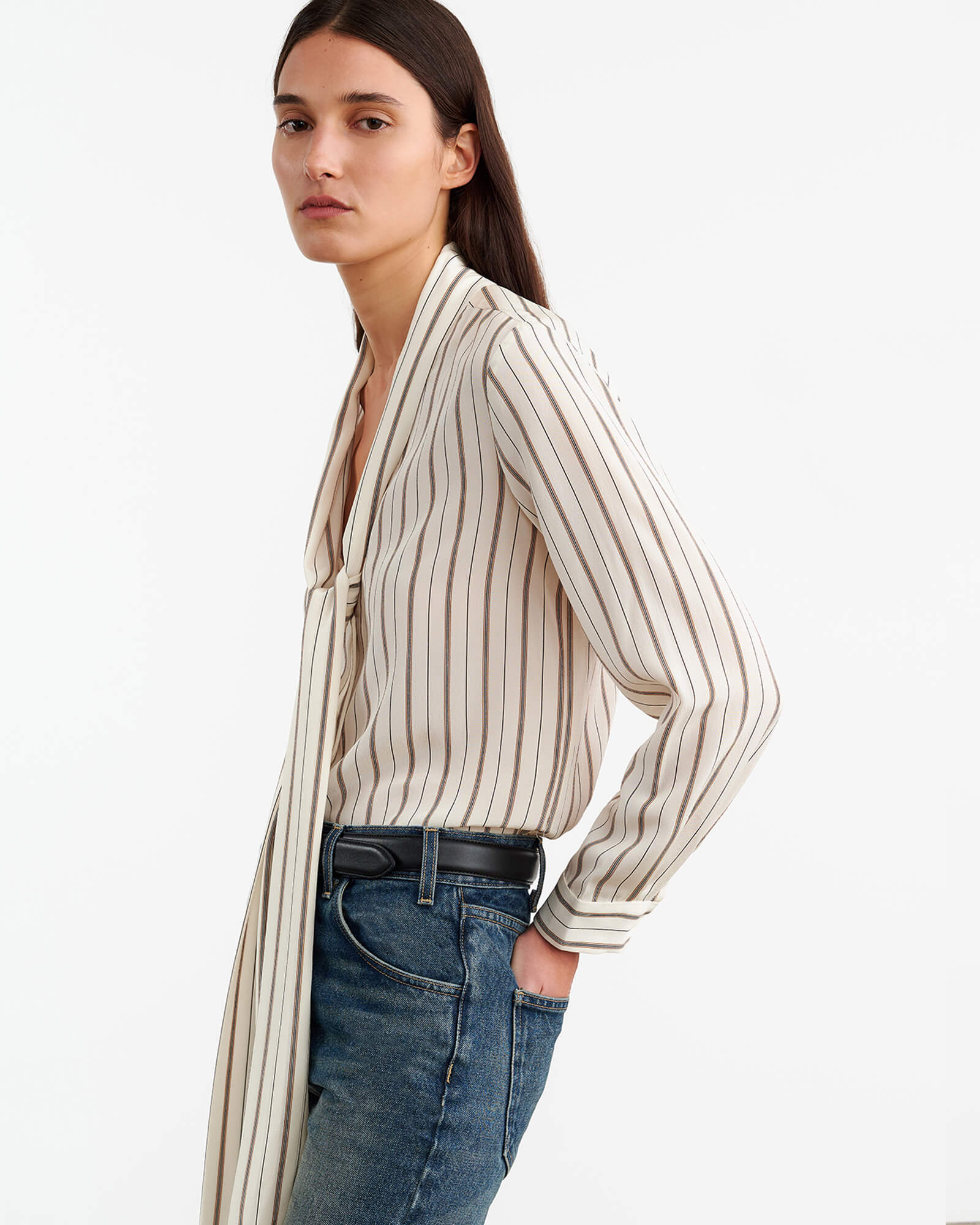 Nili Lotan - ANGELIQUE SILK BLOUSE - Image 3