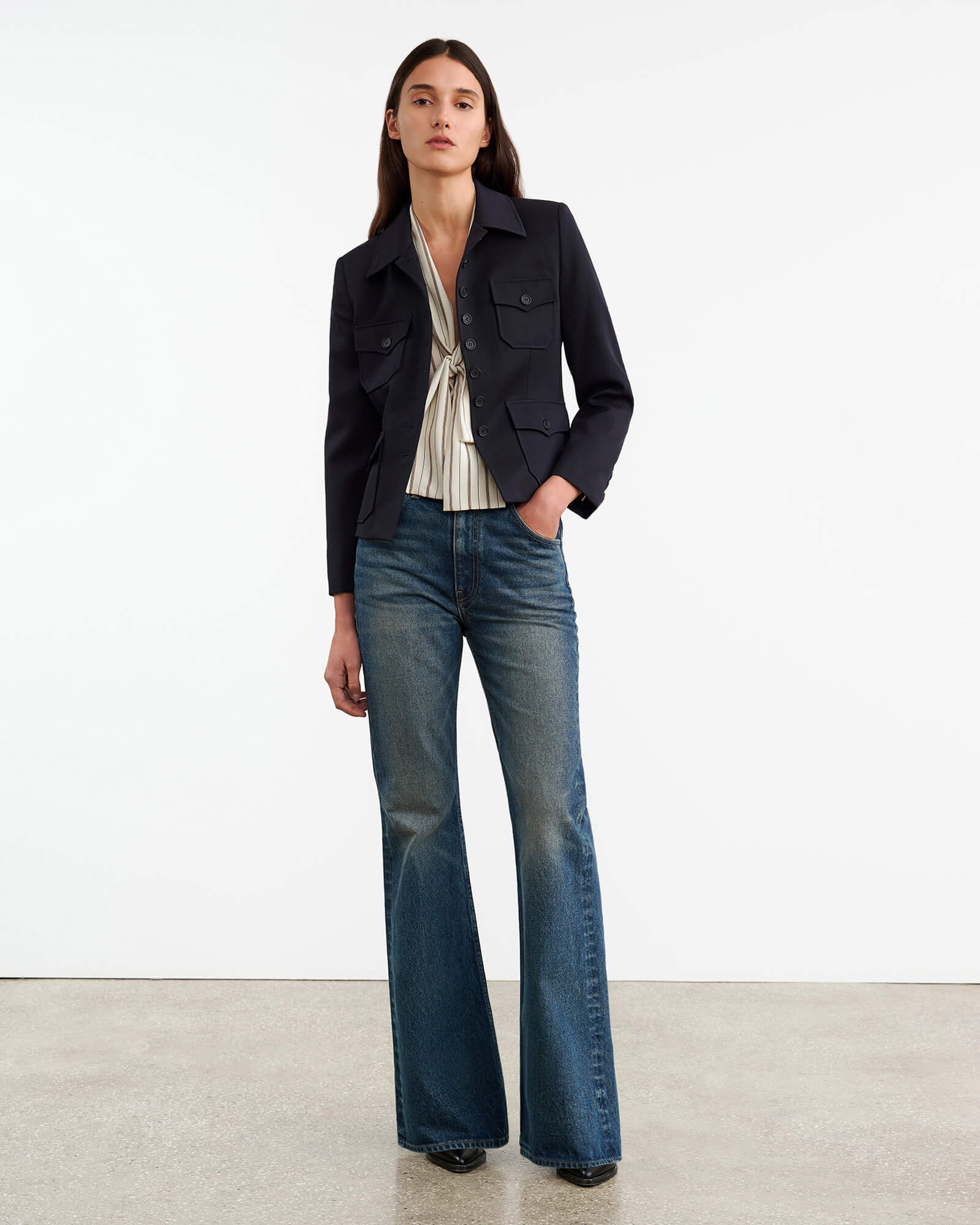 Nili Lotan - ANGELIQUE SILK BLOUSE - Image 6