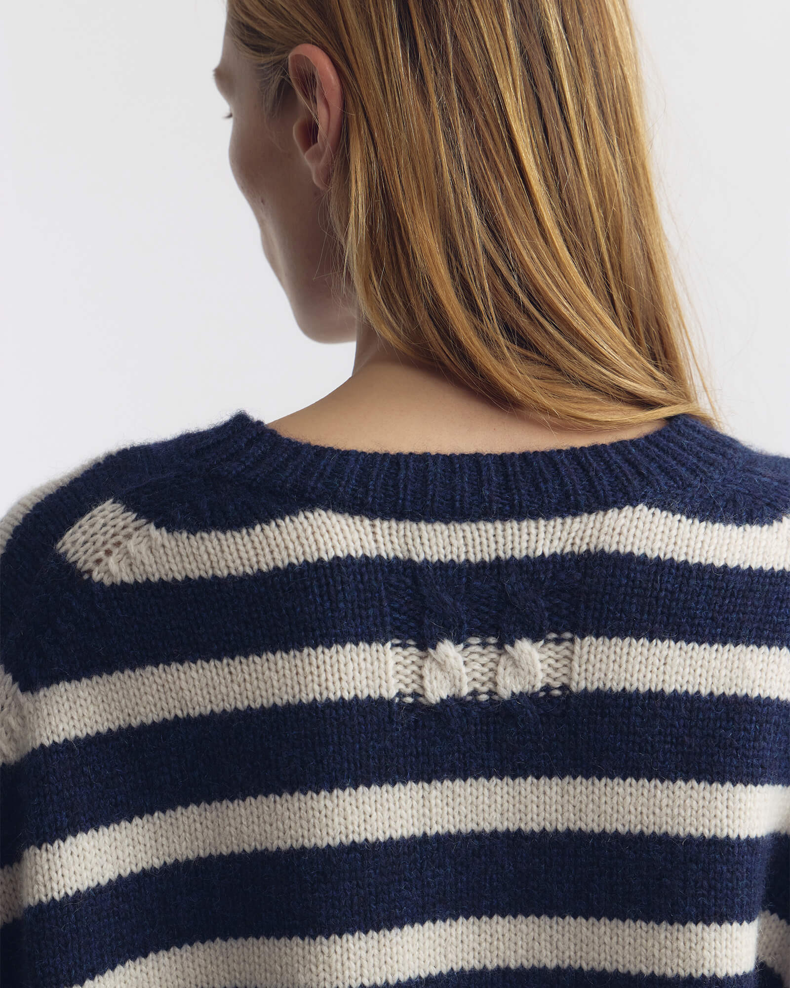 Nili Lotan - ANISA STRIPE CASHMERE SWEATER - Image 4