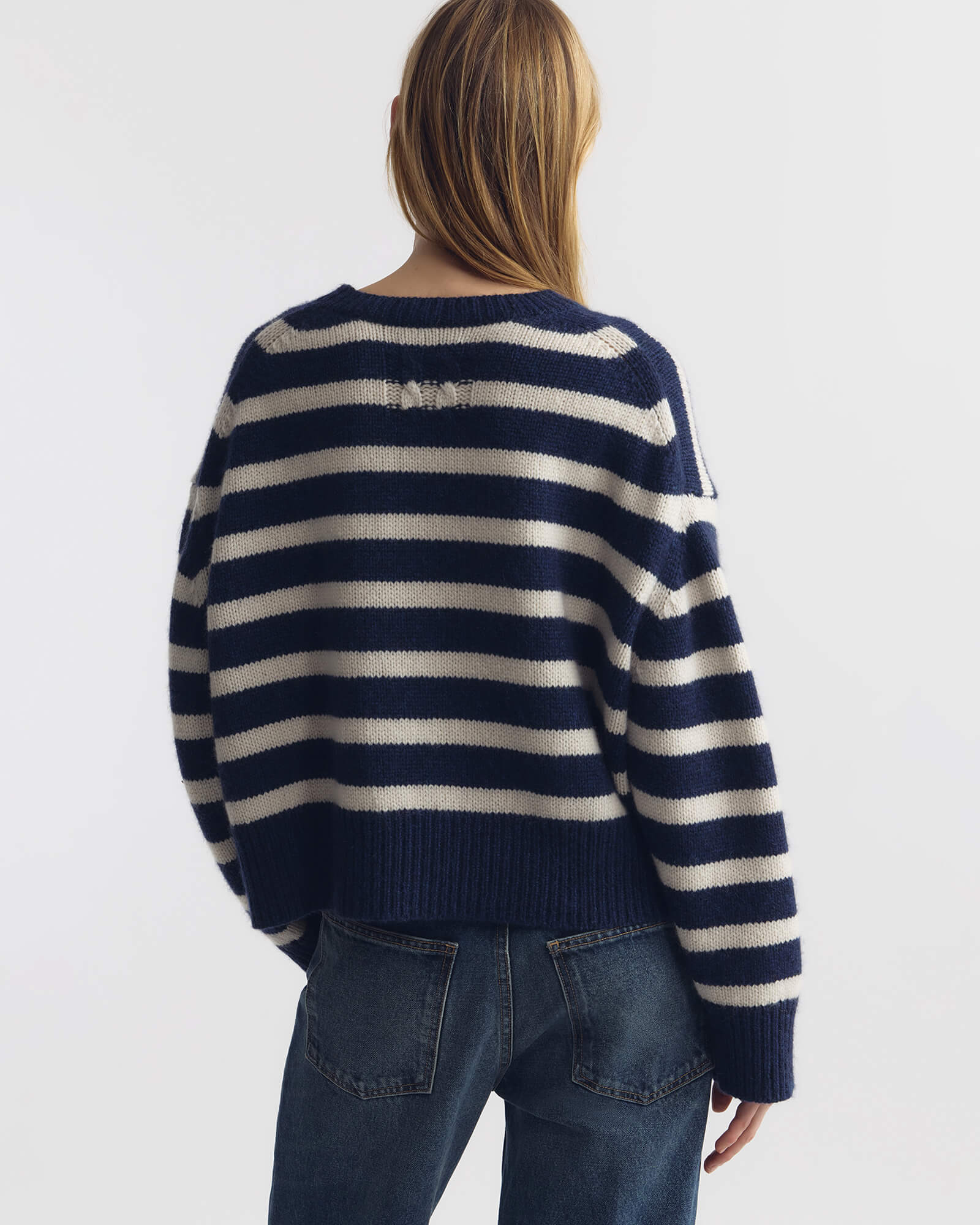 Nili Lotan - ANISA STRIPE CASHMERE SWEATER - Image 5