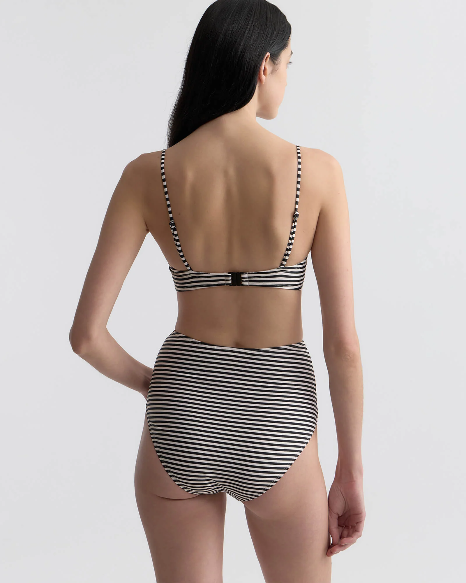 Nili Lotan - BANDEAU STRIPED BIKINI TOP - Image 5