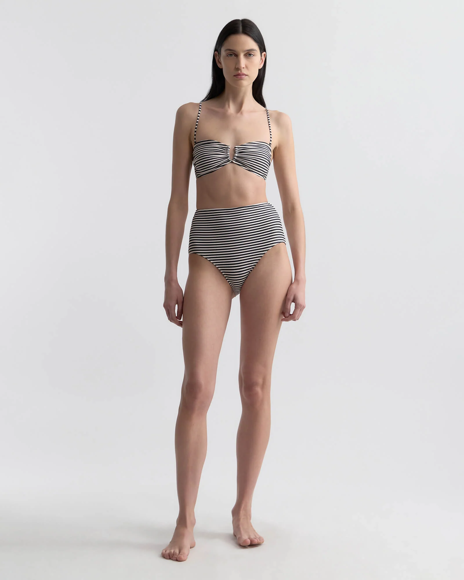 Nili Lotan - BANDEAU STRIPED BIKINI TOP - Image 7